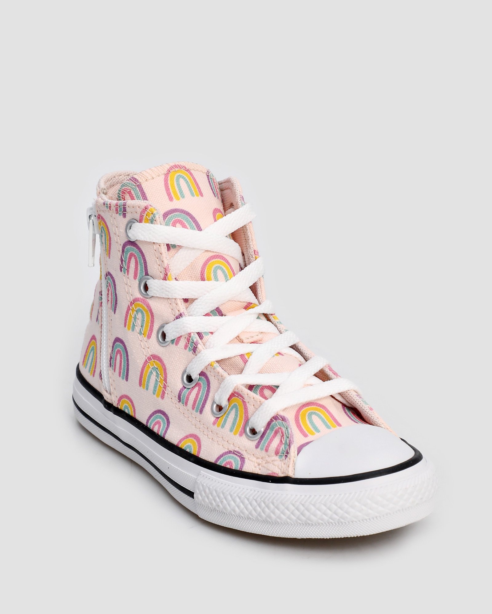 Tênis All Star Cano Alto Vestido Longo Listrado Com Tenis Vestido