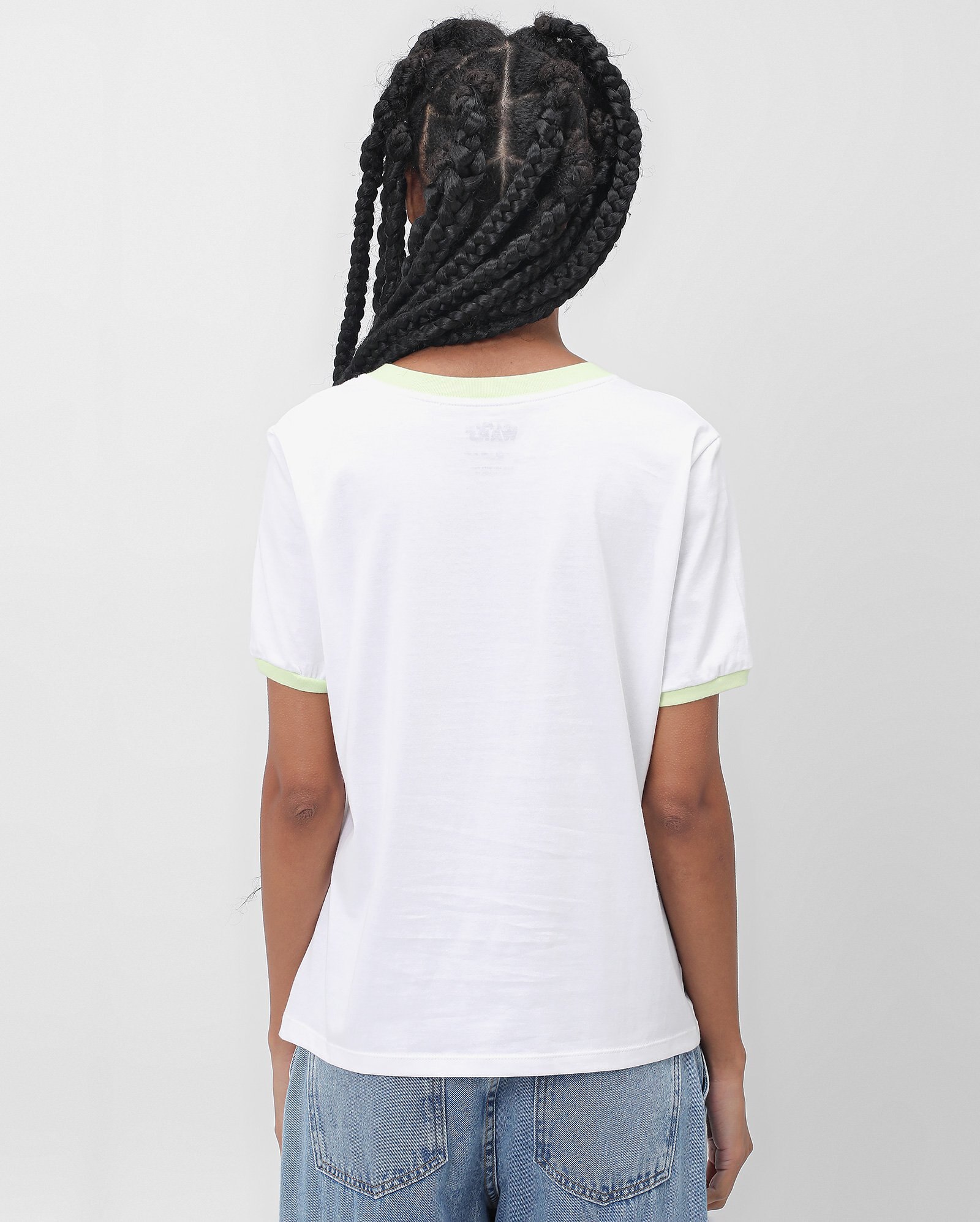 Riachuelo Camiseta feminina Disney Baby Yoda slim branca FANLAB