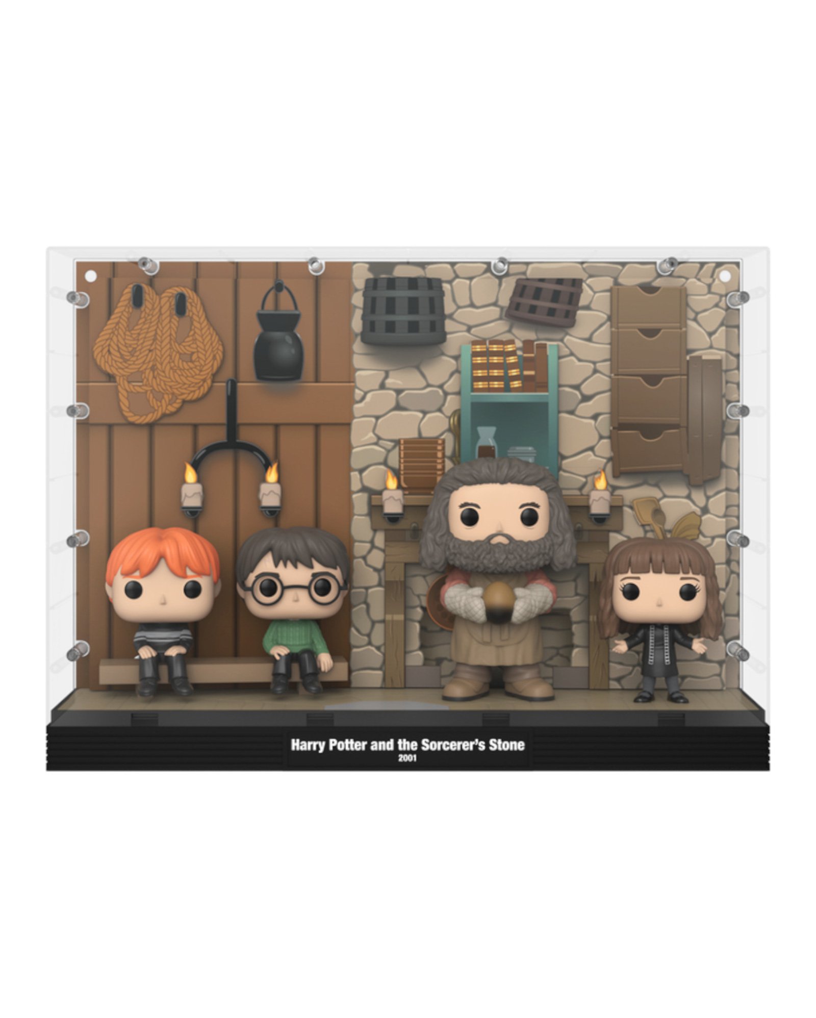 Funko Harry Potter Hagrid Hermione e Ron multicor | Funko Pop