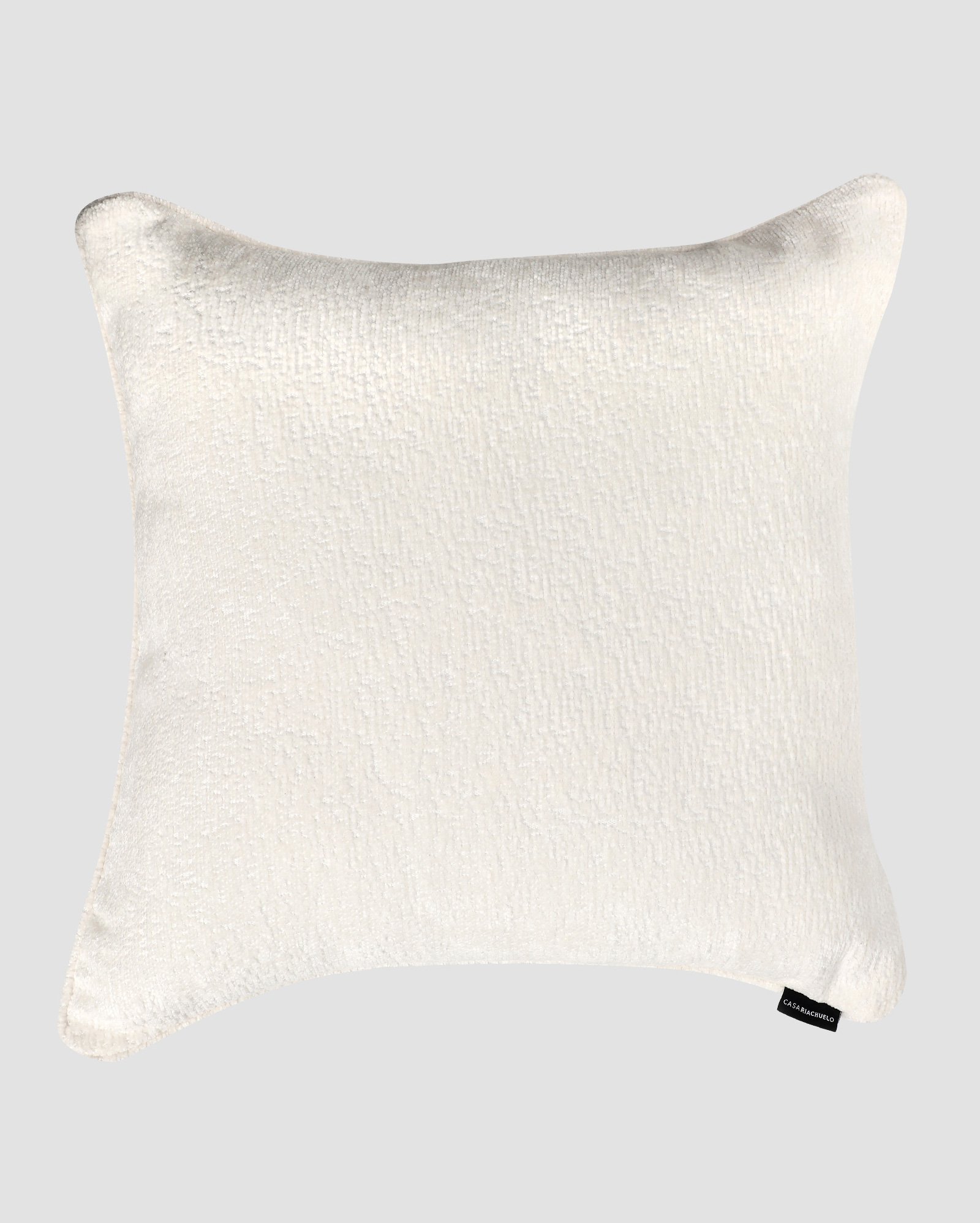 Almofada Comfy texturizada 50x50cm - Off-white | Casa Riachuelo