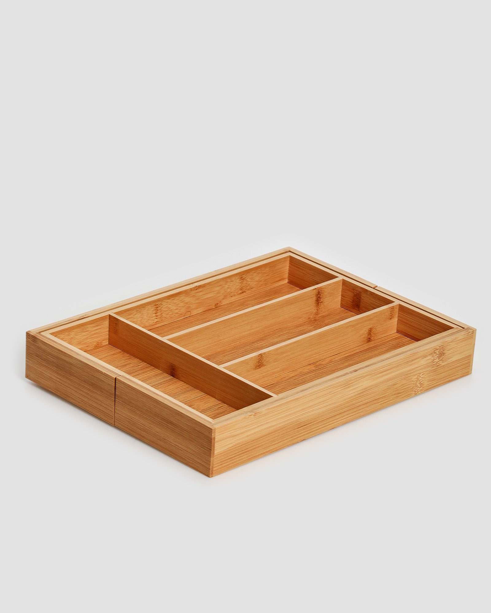 Porta talheres extensível 36cm x 26cm bege | Casa Riachuelo