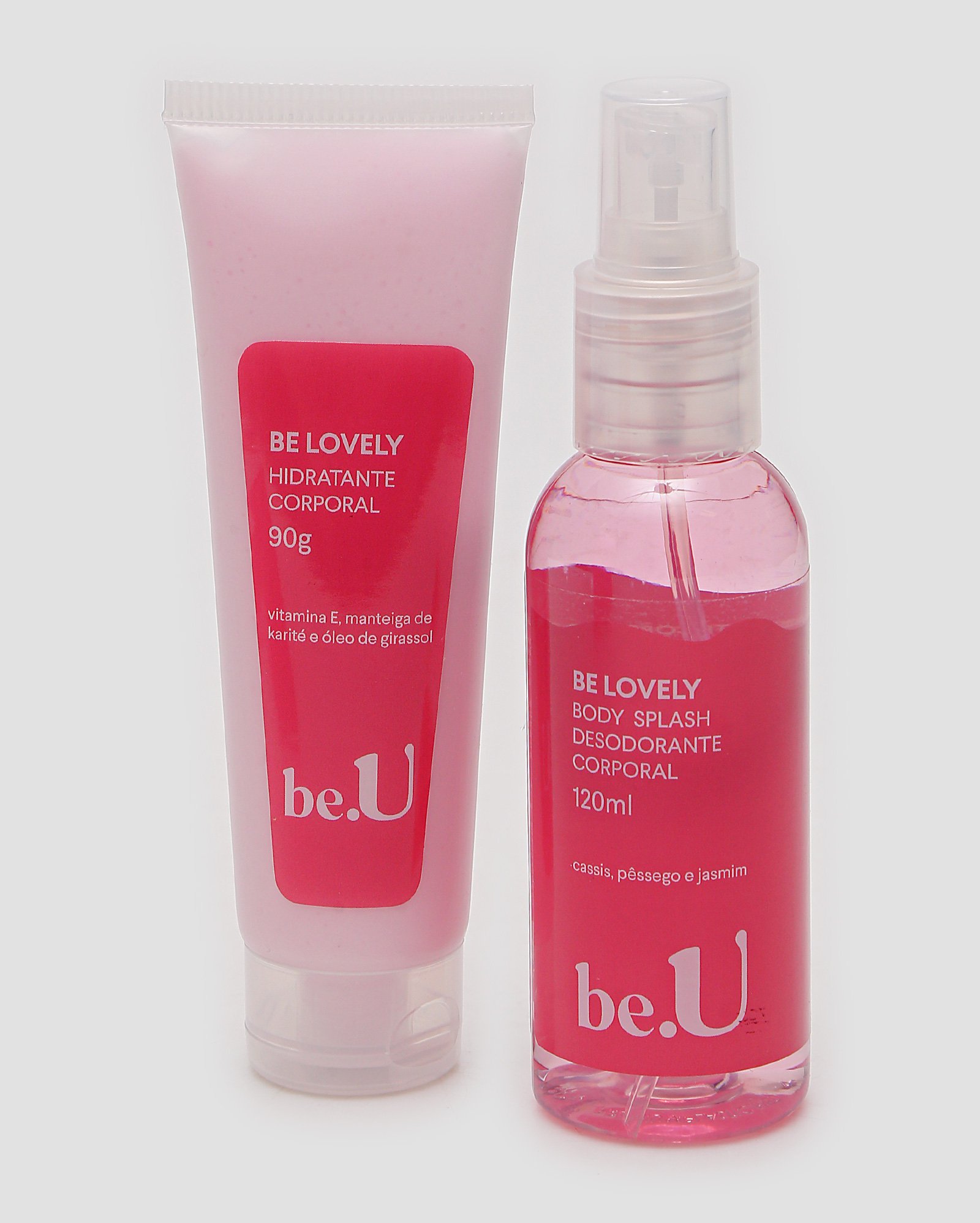 Kit body splash 120ml + hidratante desodorante corporal 90g Be Lovely | be.U by Riachuelo
