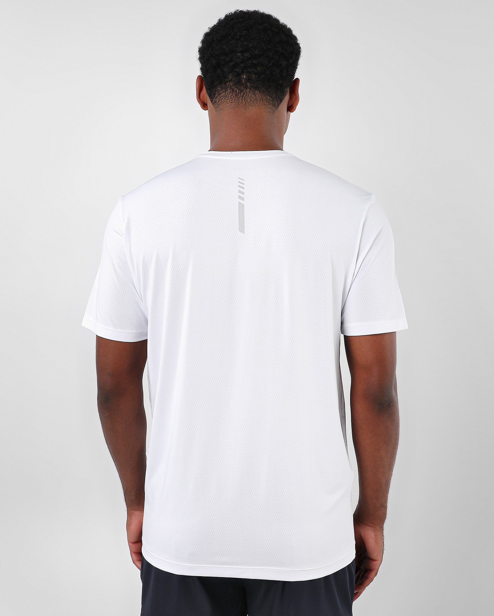 Camiseta esportiva masculina ultra air refletiva - Branco | BodyWork by Riachuelo