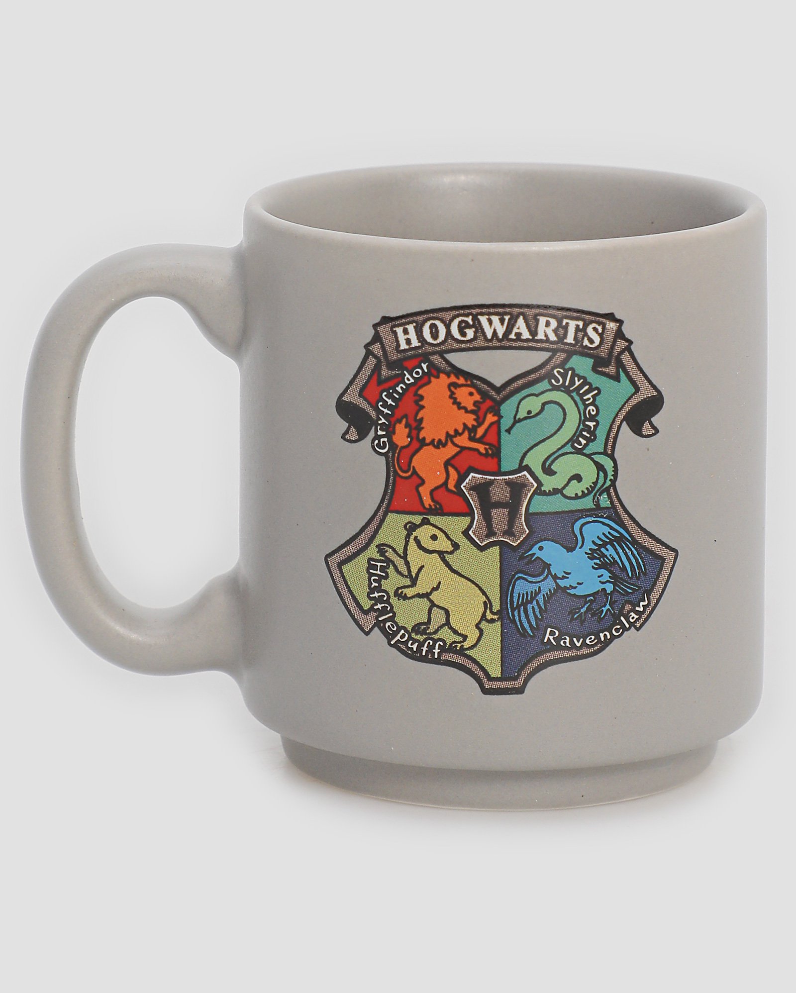 Caneca Mini Tina Hogwarts Harry Potter 100ml cinza | Zona Criativa