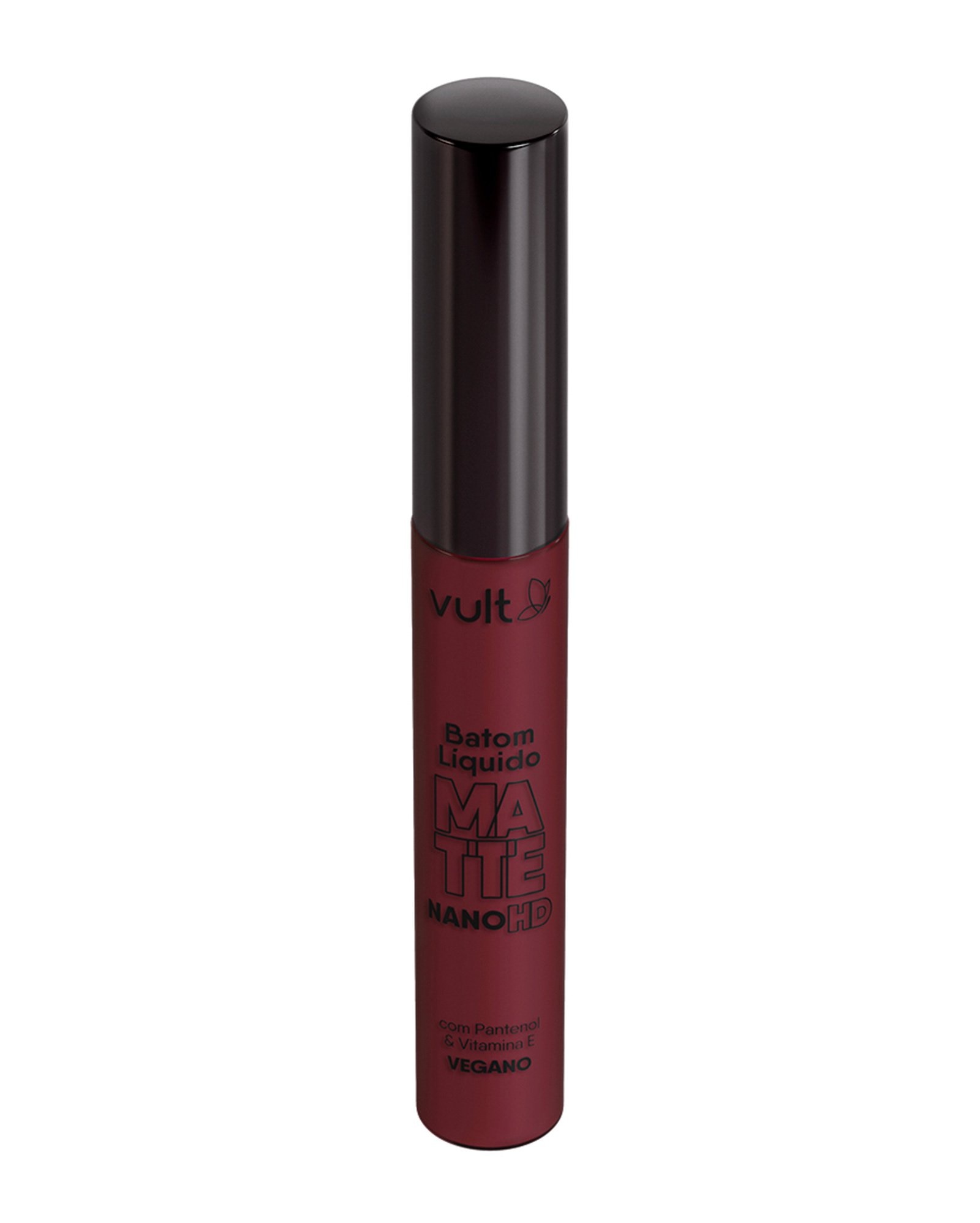 Batom líquido matte nano HD 5ml bordô | Vult