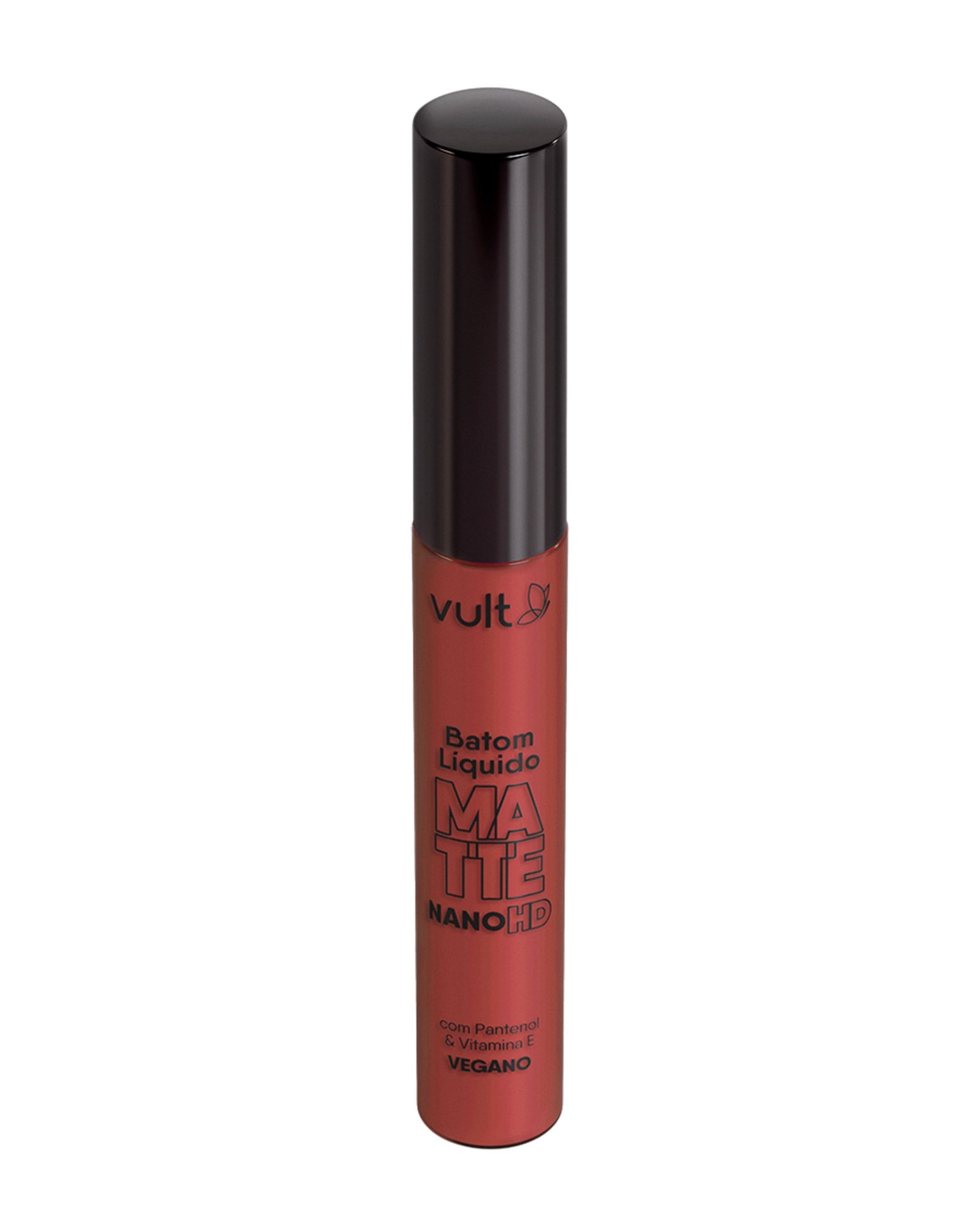 Batom líquido matte nano HD 5ml amêndoa | Vult