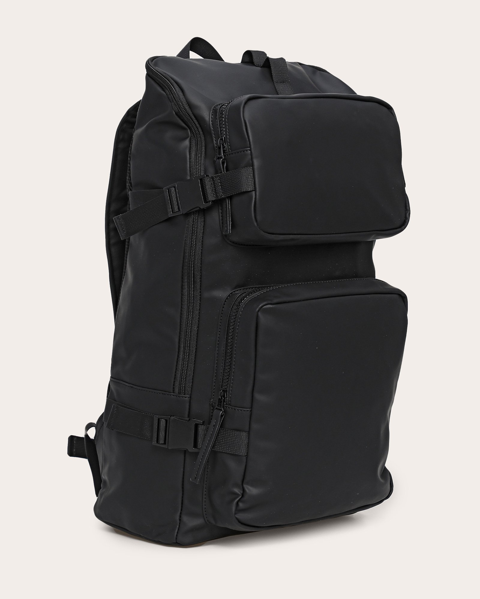 Mochila masculina Adventure em poliuretano preta | Accessori by Riachuelo