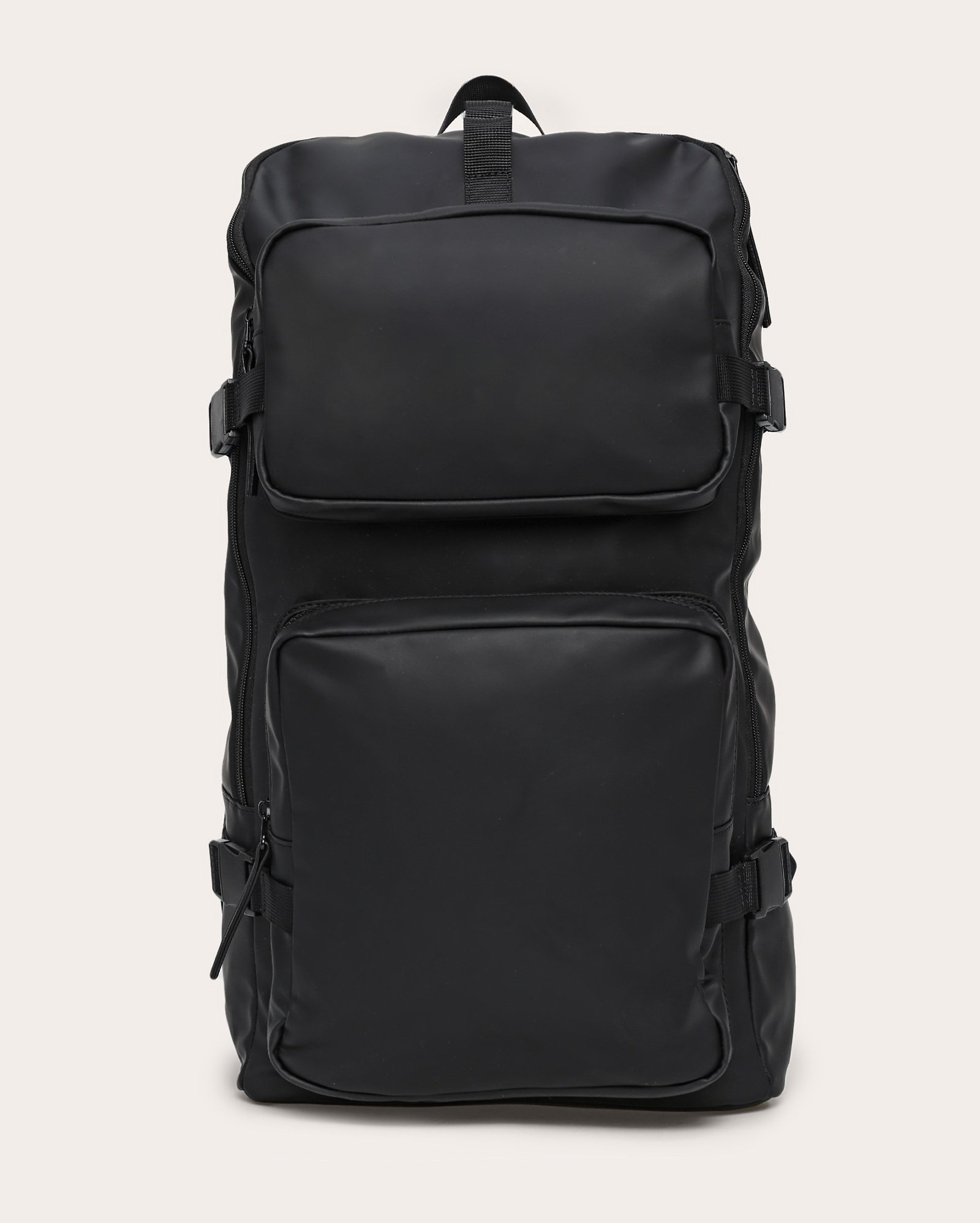 Mochila masculina Adventure em poliuretano preta | Accessori by Riachuelo