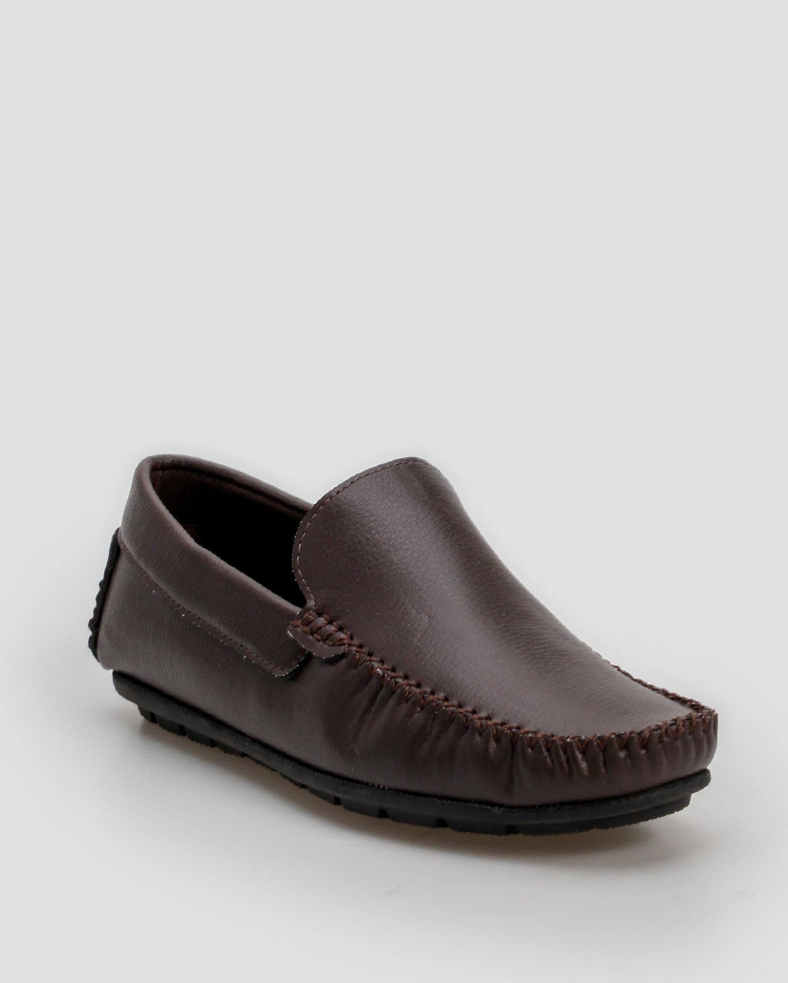 Sapato masculino dockside com pespontos marrom | Riachuelo