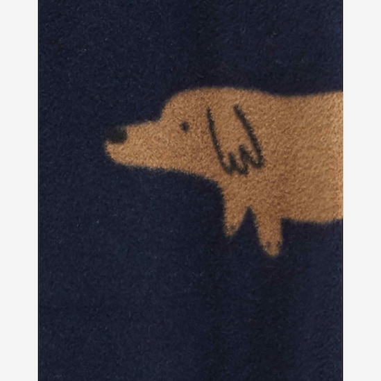 Macacão bebê de fleece cachorros azul | Carter's