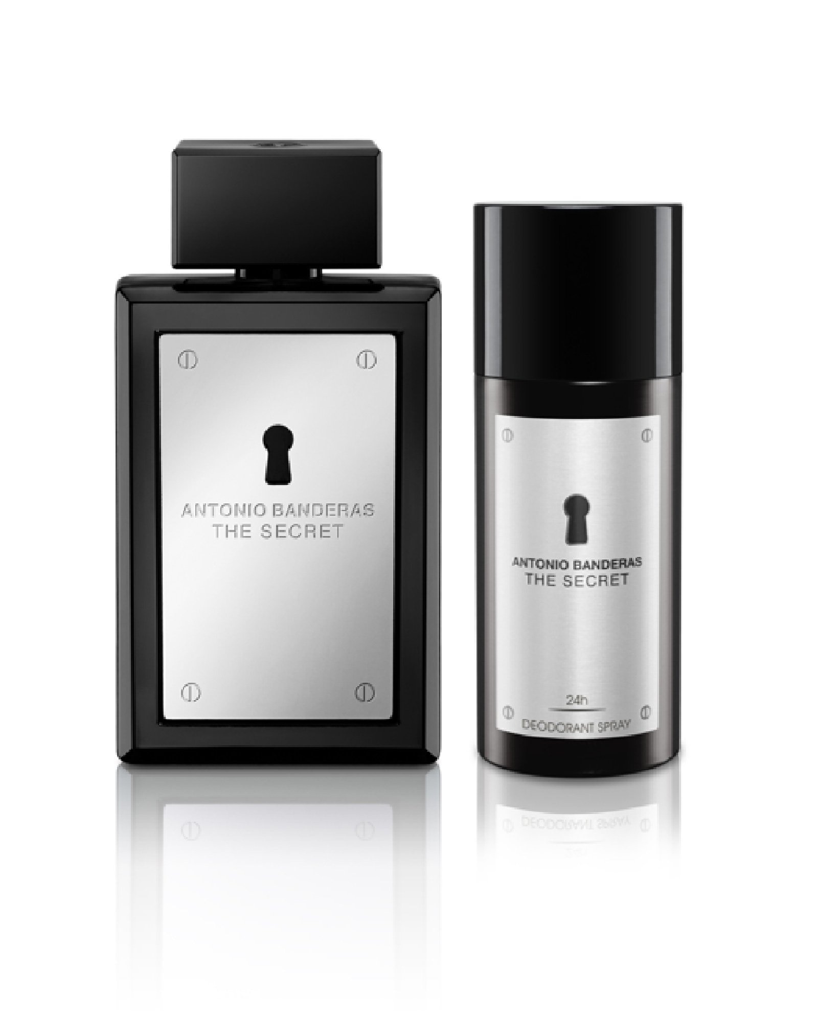 Kit perfume masculino The Secret EDT 100ml + desodorante spray 150ml | BANDERAS