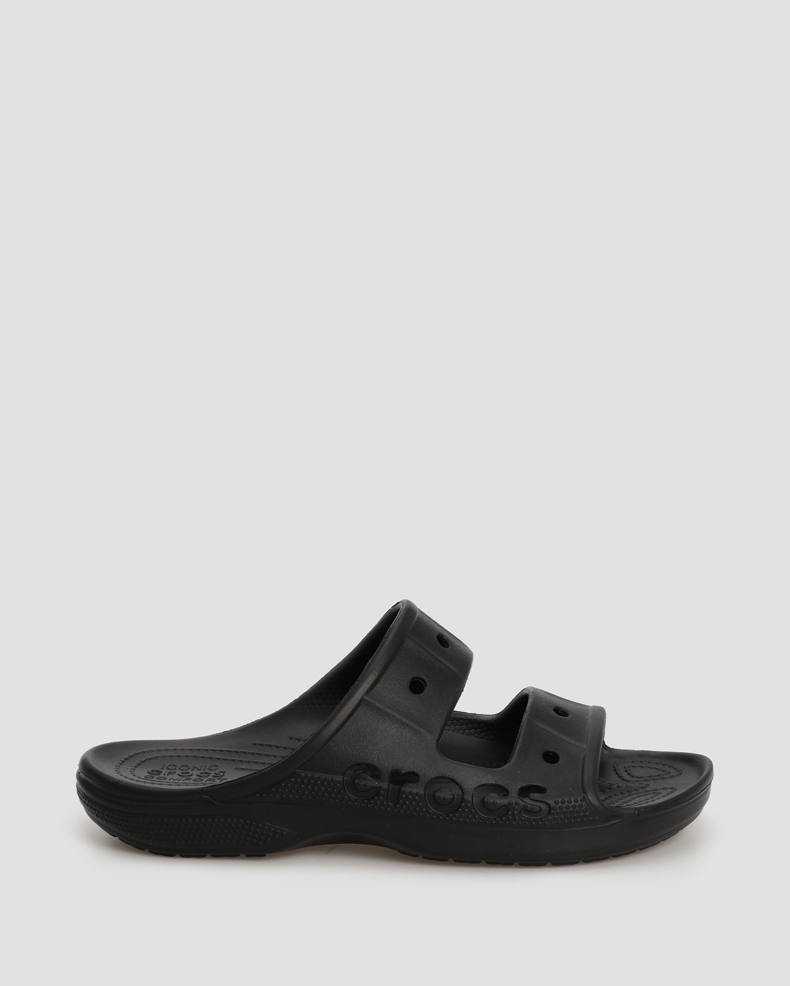 Riachuelo | Sandália papete masculina Baya 207627 preta | Crocs