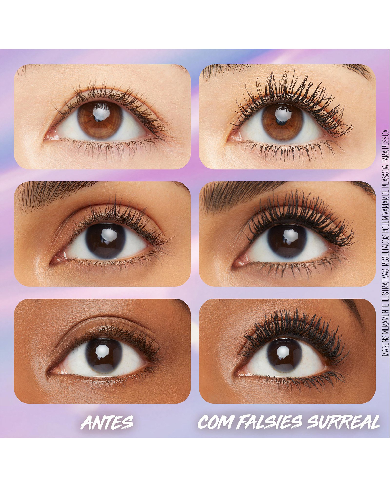Máscara de cílios the falsies surreal 10ml | Maybelline