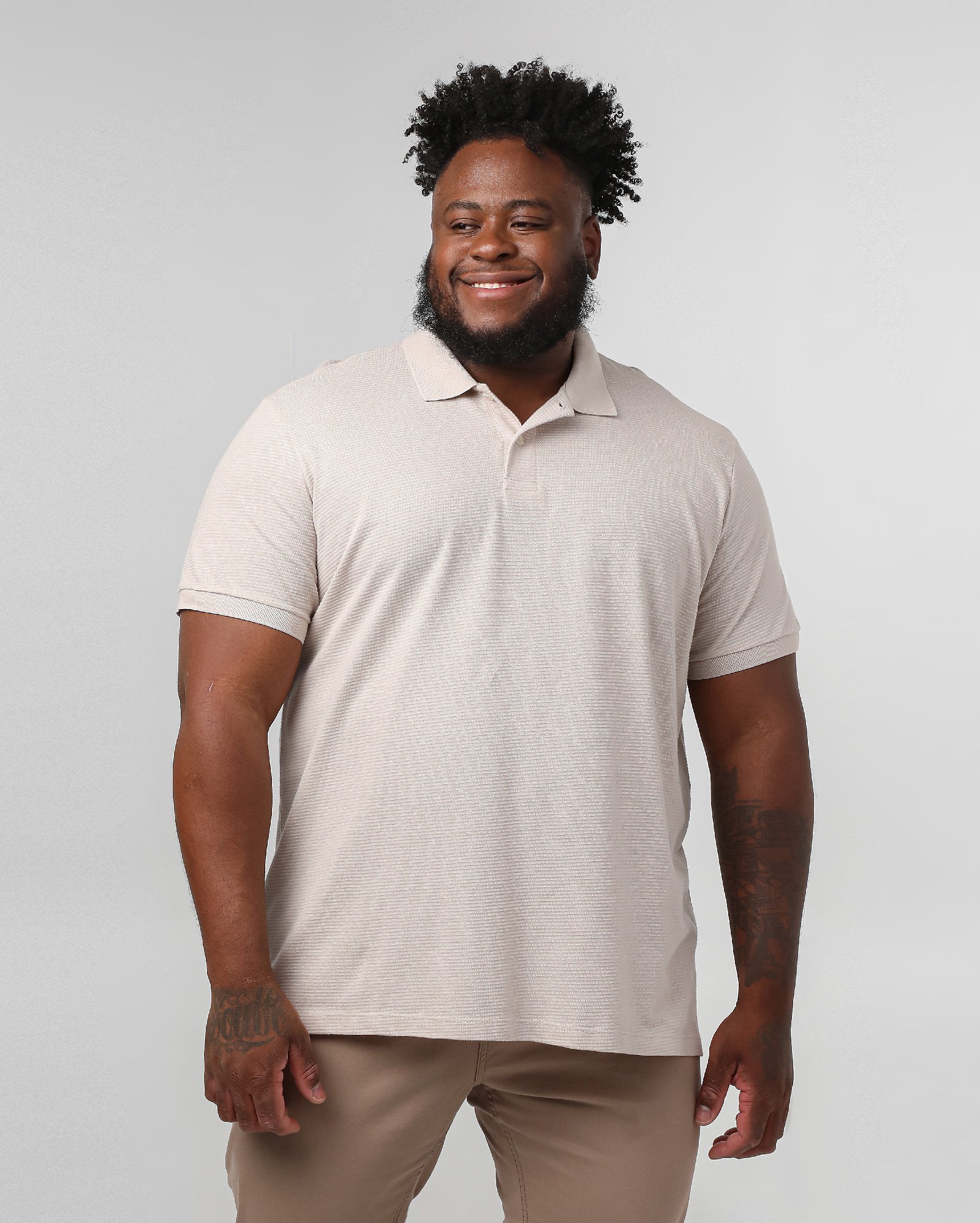 Camisa polo plus size masculina regular piquet | Original Plus by Riachuelo