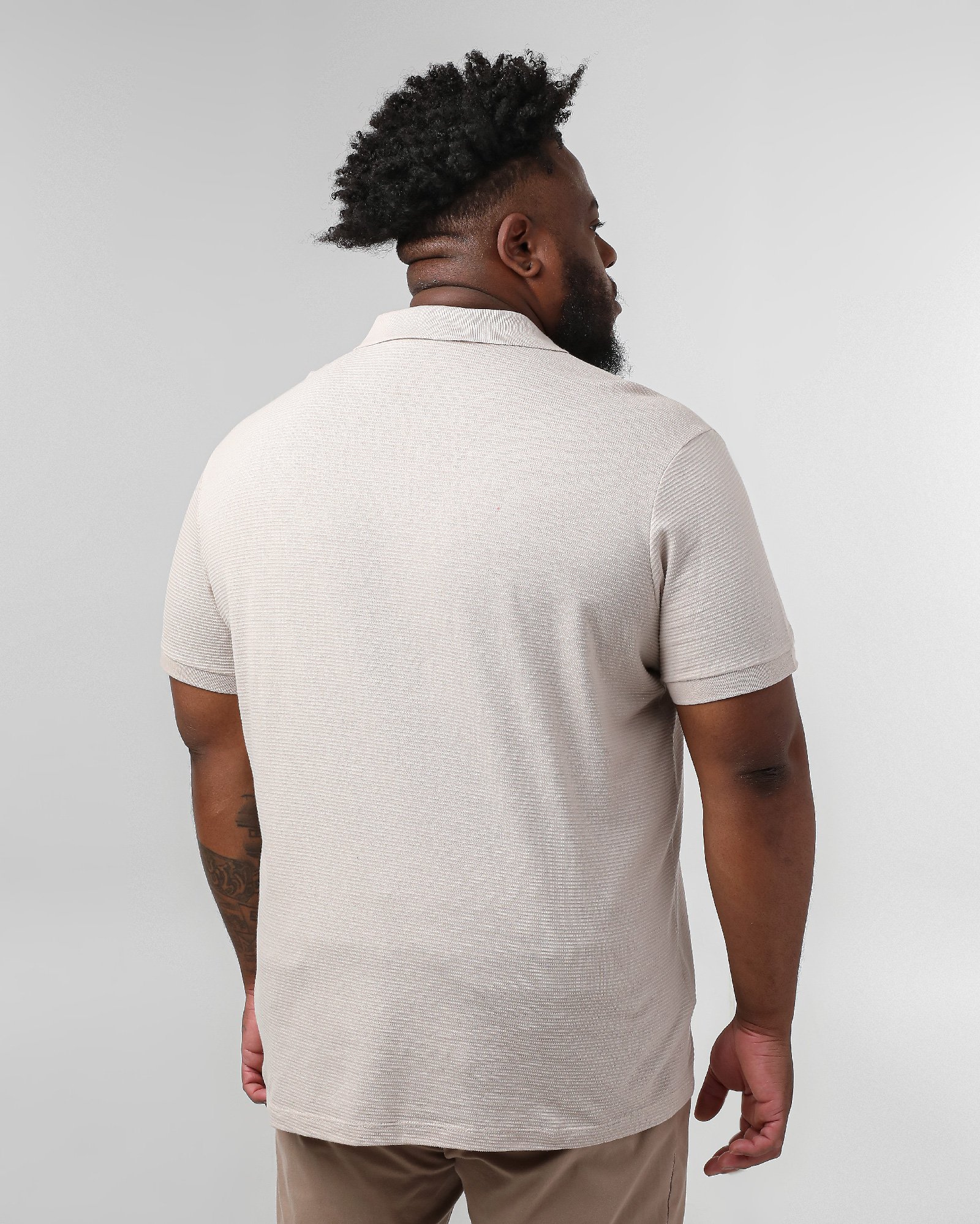 Camisa polo plus size masculina regular piquet | Original Plus by Riachuelo