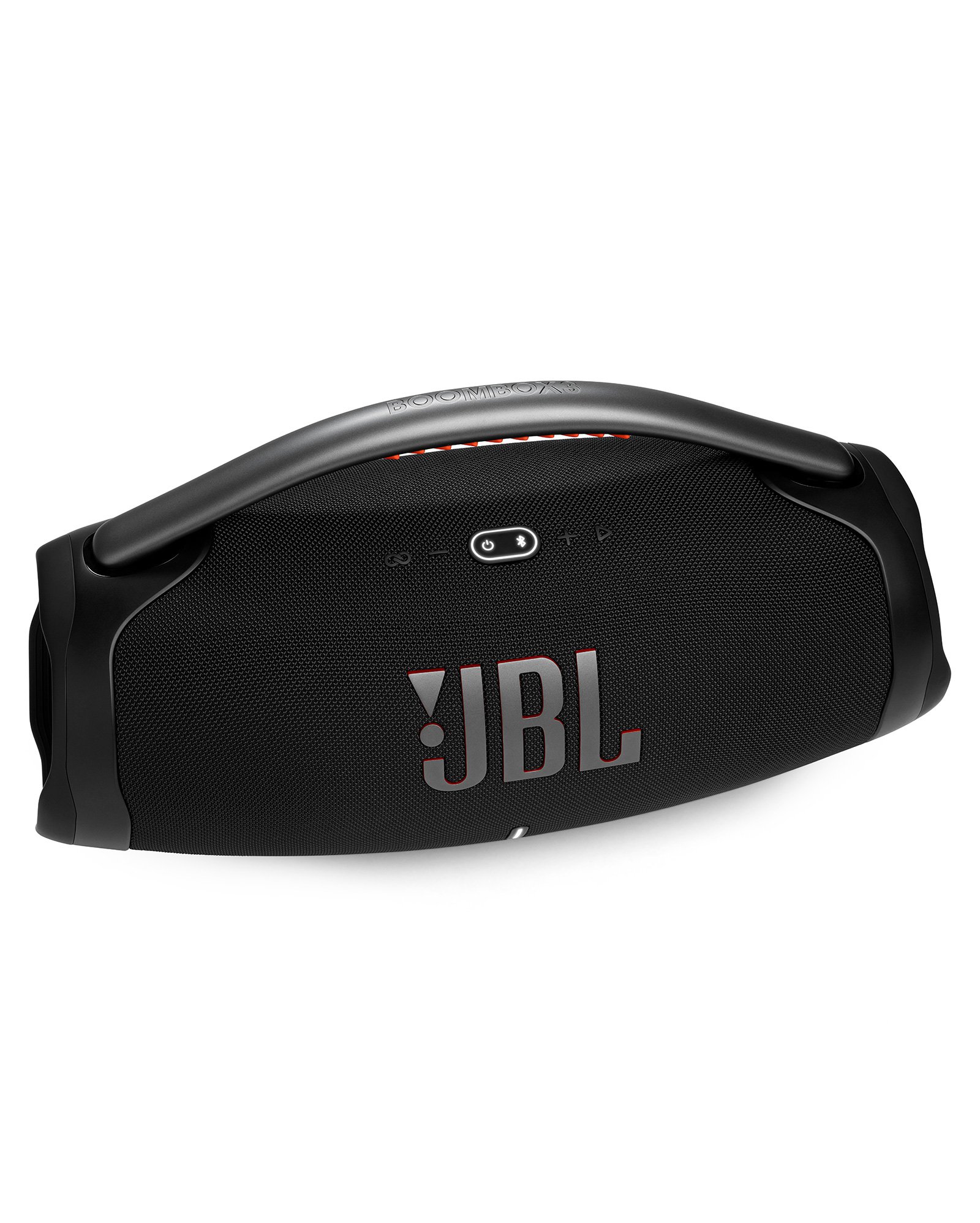 Caixa de som bluetooth portátil Boombox 3 preta | JBL