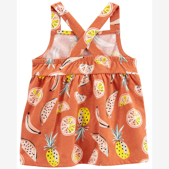 Conjunto curto bebê 2 peças frutas cítricas multicor | Carter's