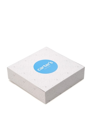 Caixa de presente P nuvens branca | Carter's