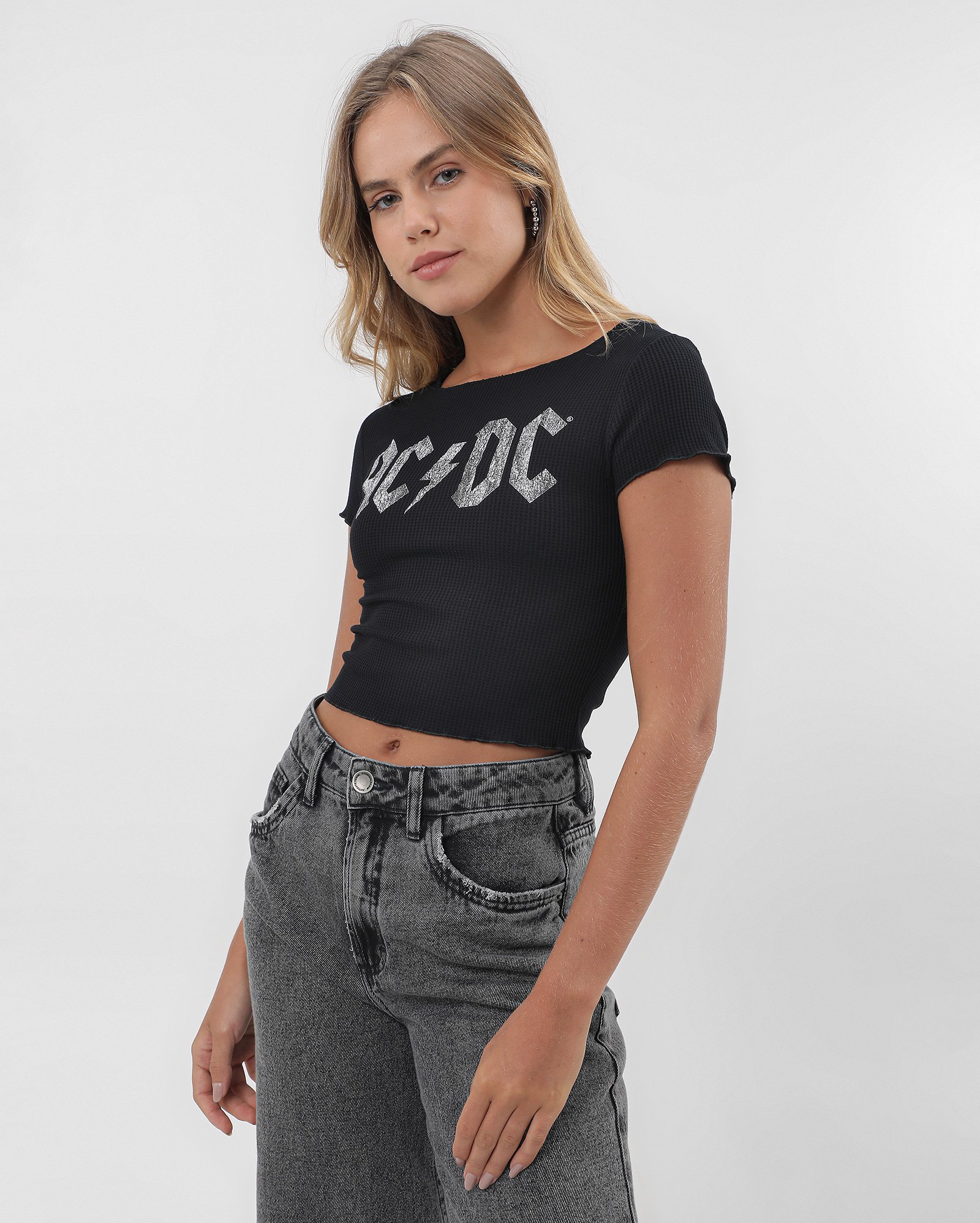 Blusa Feminina Loja Roupa Rock Feminina Riachuelo Camiseta