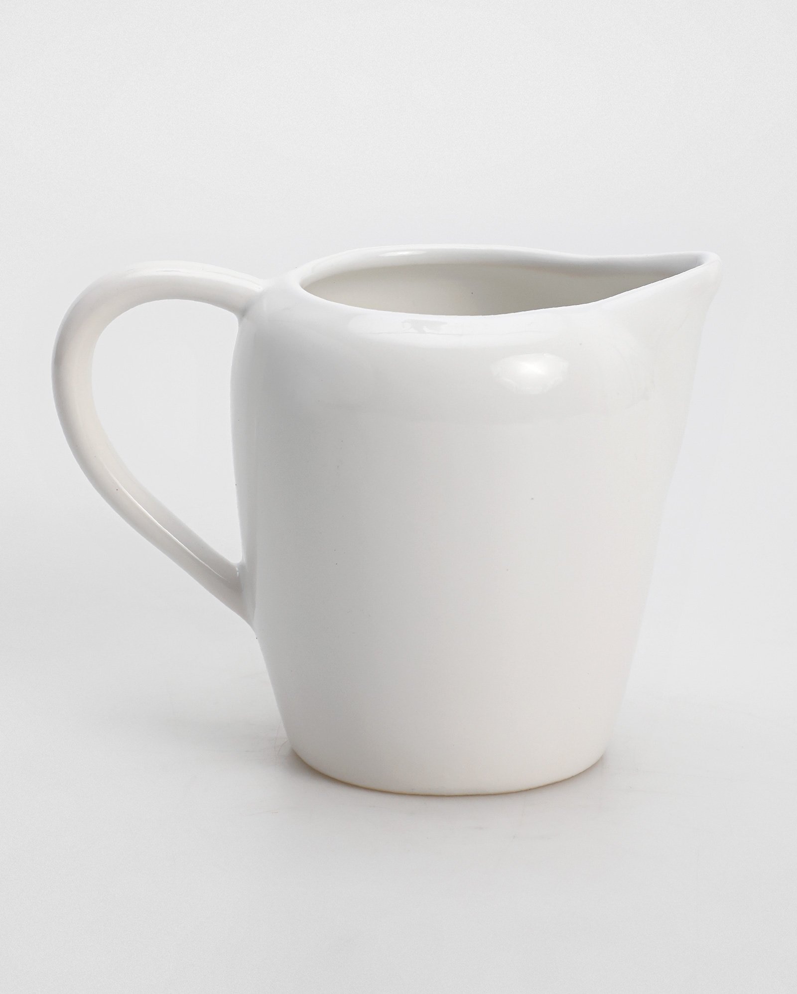 Leiteira de cerâmica Basic 460ml off-white | Casa Riachuelo