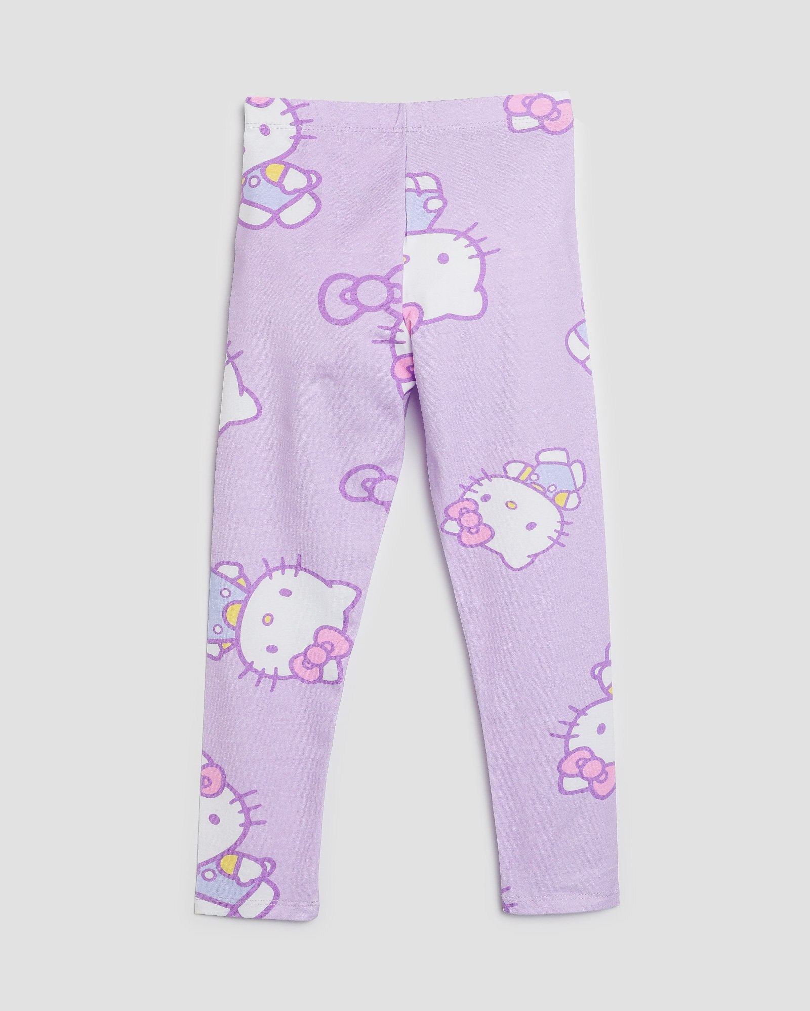 Riachuelo | Calça legging infantil Hello Kitty 4-10A lilás | Sanrio