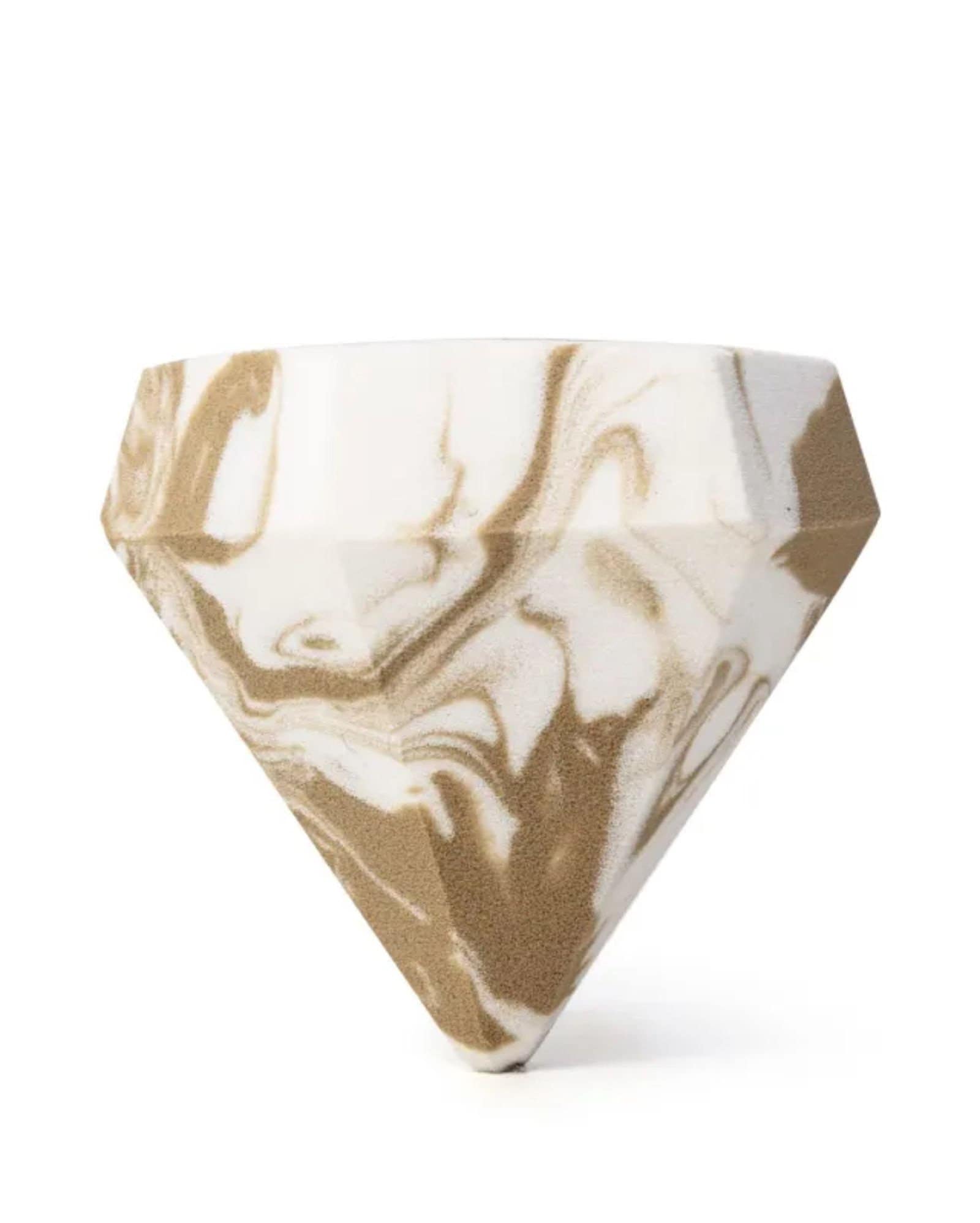 Esponja de maquiagem diamante off-white | Eudora