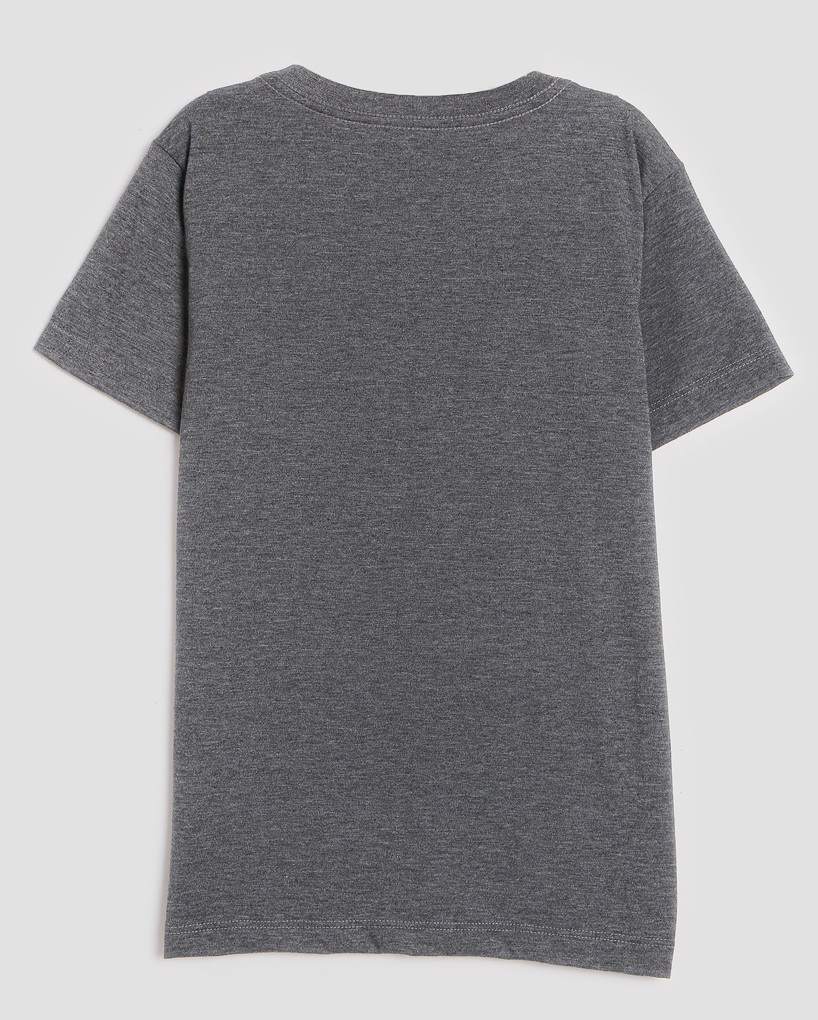 Camiseta juvenil manga curta mescla cinza | Y C by Riachuelo