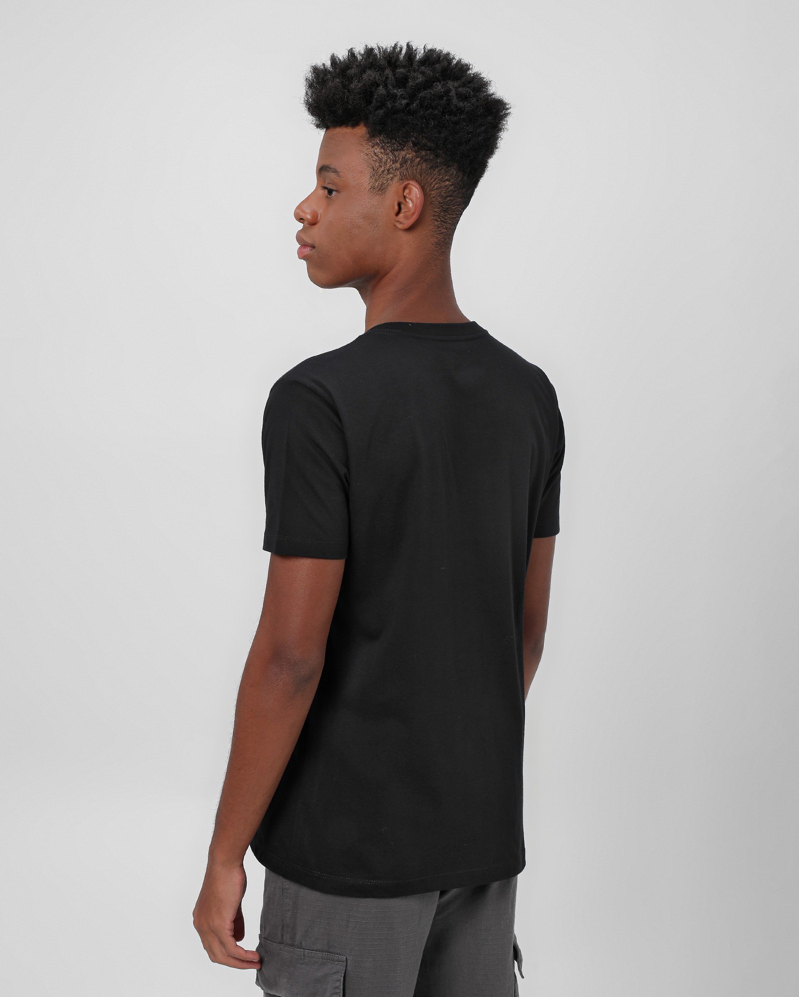 Camiseta juvenil behaviour preta | Minecraft