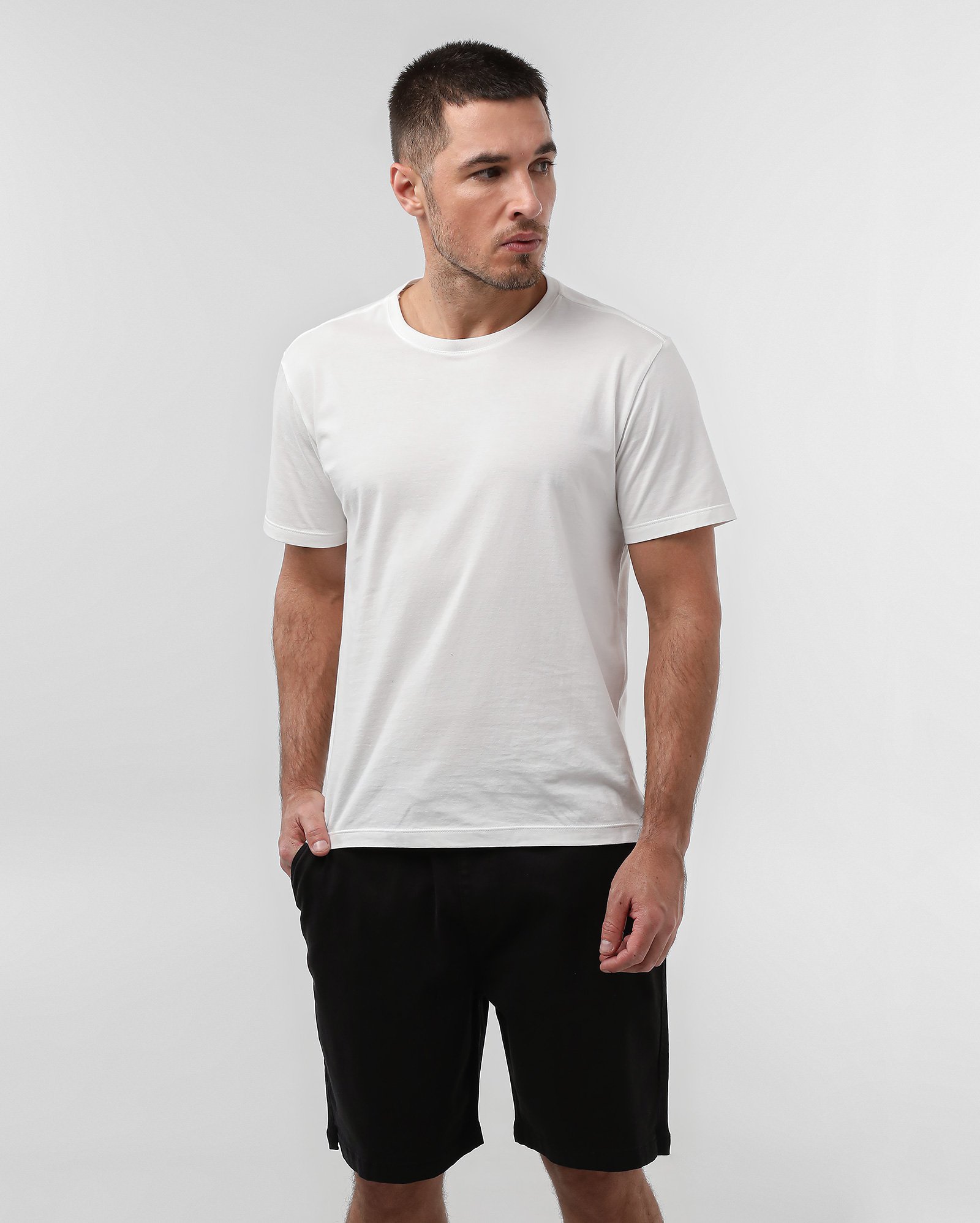 Bermuda sarja masculina cós de ribana - Sarja Black | Pool Jeans