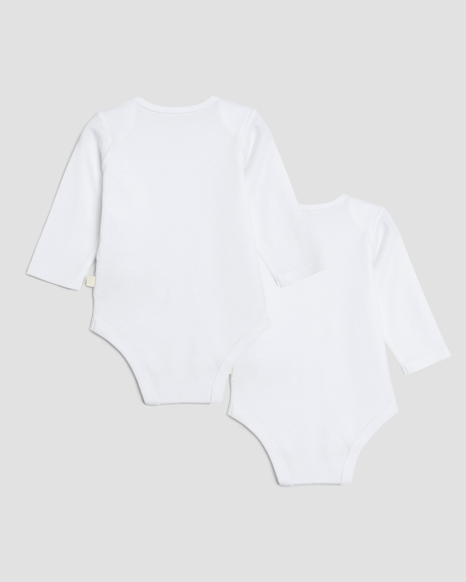 Kit body bebê 2 peças manga longa branco | Baby Way