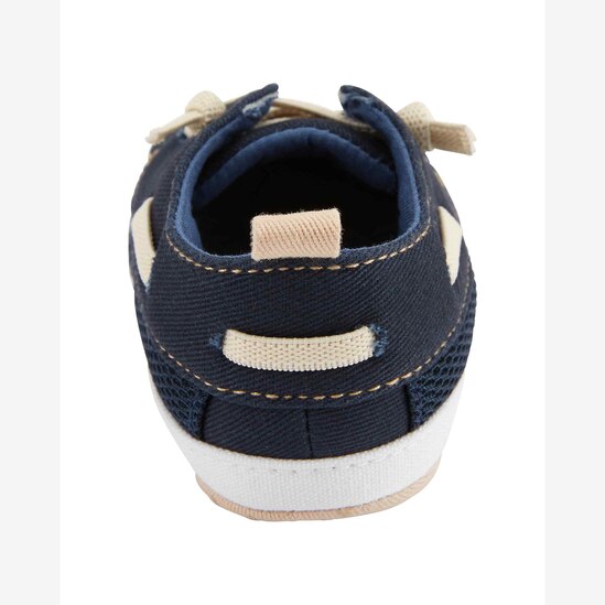 Mocassim bebê com detalhes azul | Carter's
