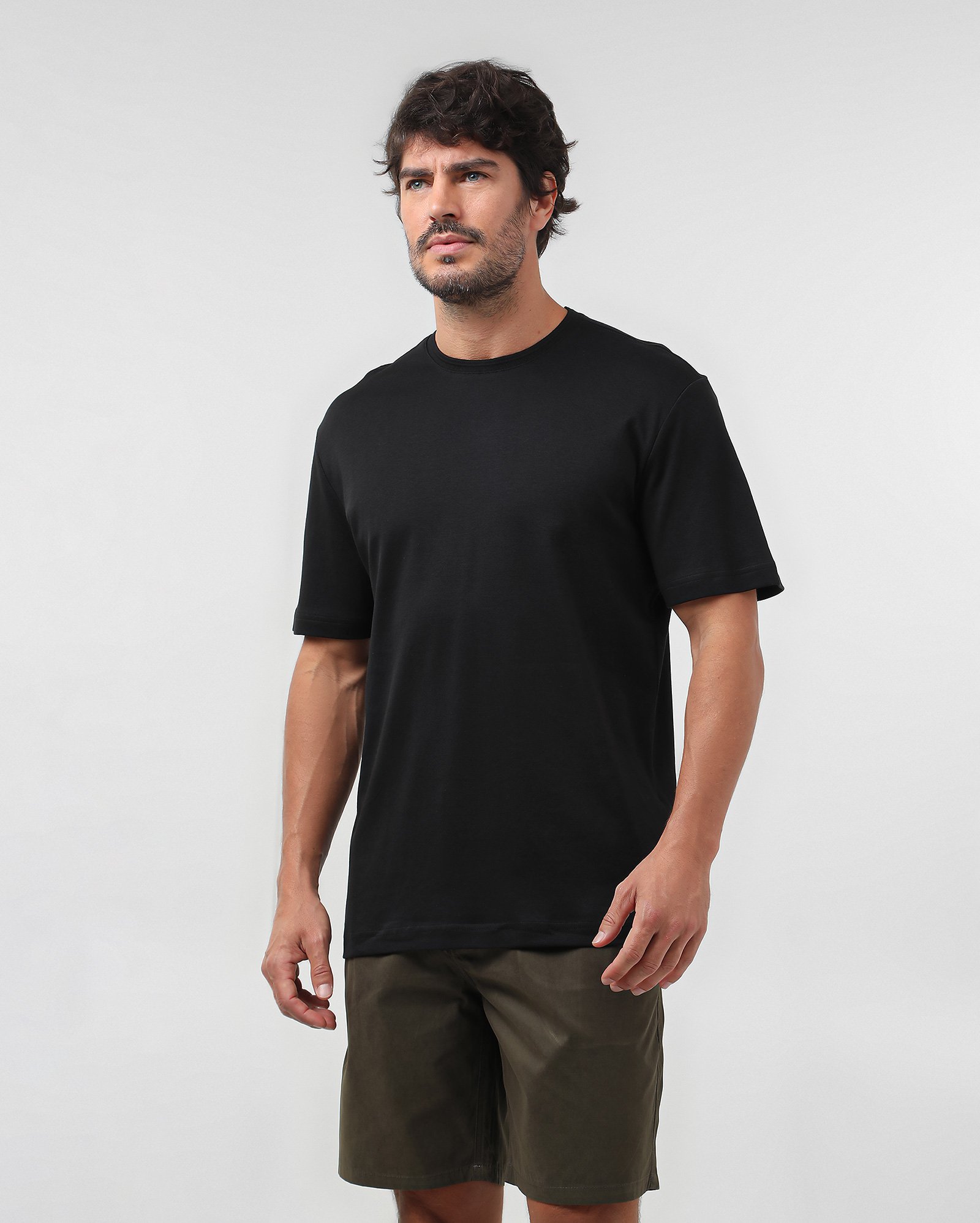 Bermuda sarja masculina relaxed - Verde Escuro | Pool Jeans