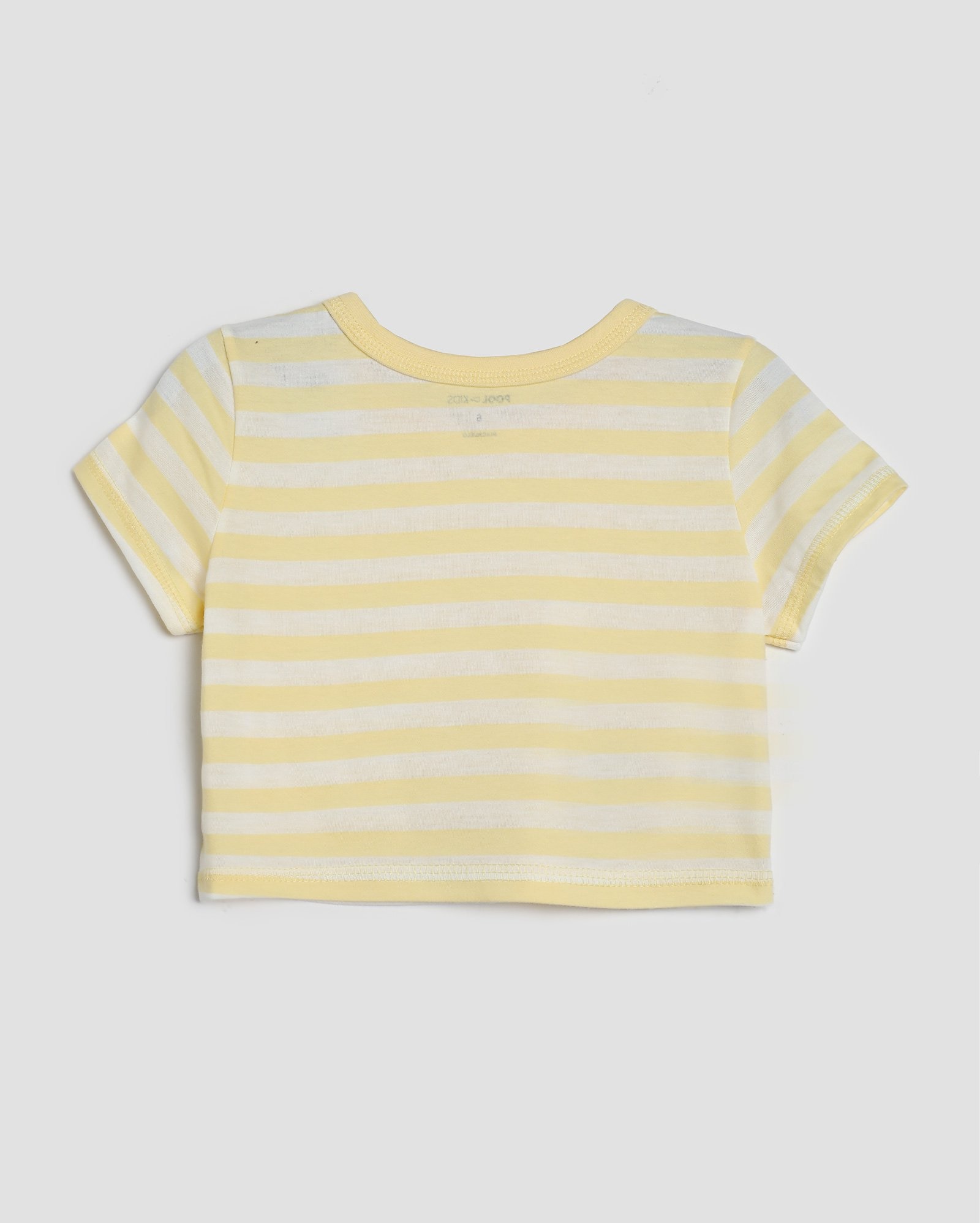 Camiseta cropped infantil listrinhas 4-10A | Pool Kids