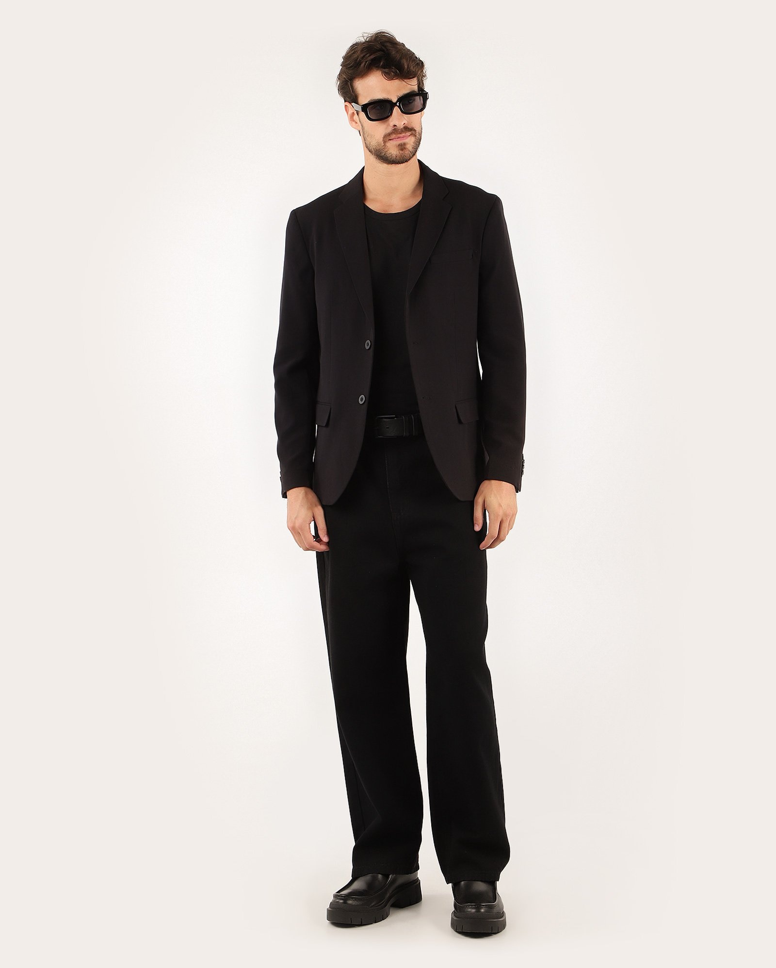 Blazer masculino slim alfaiatado preto | Original by Riachuelo