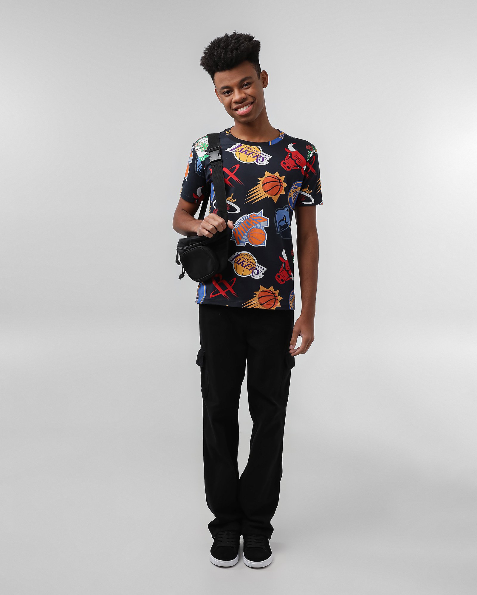 Camiseta Camisa Sentimental Sunset Juvenil Manga Curta