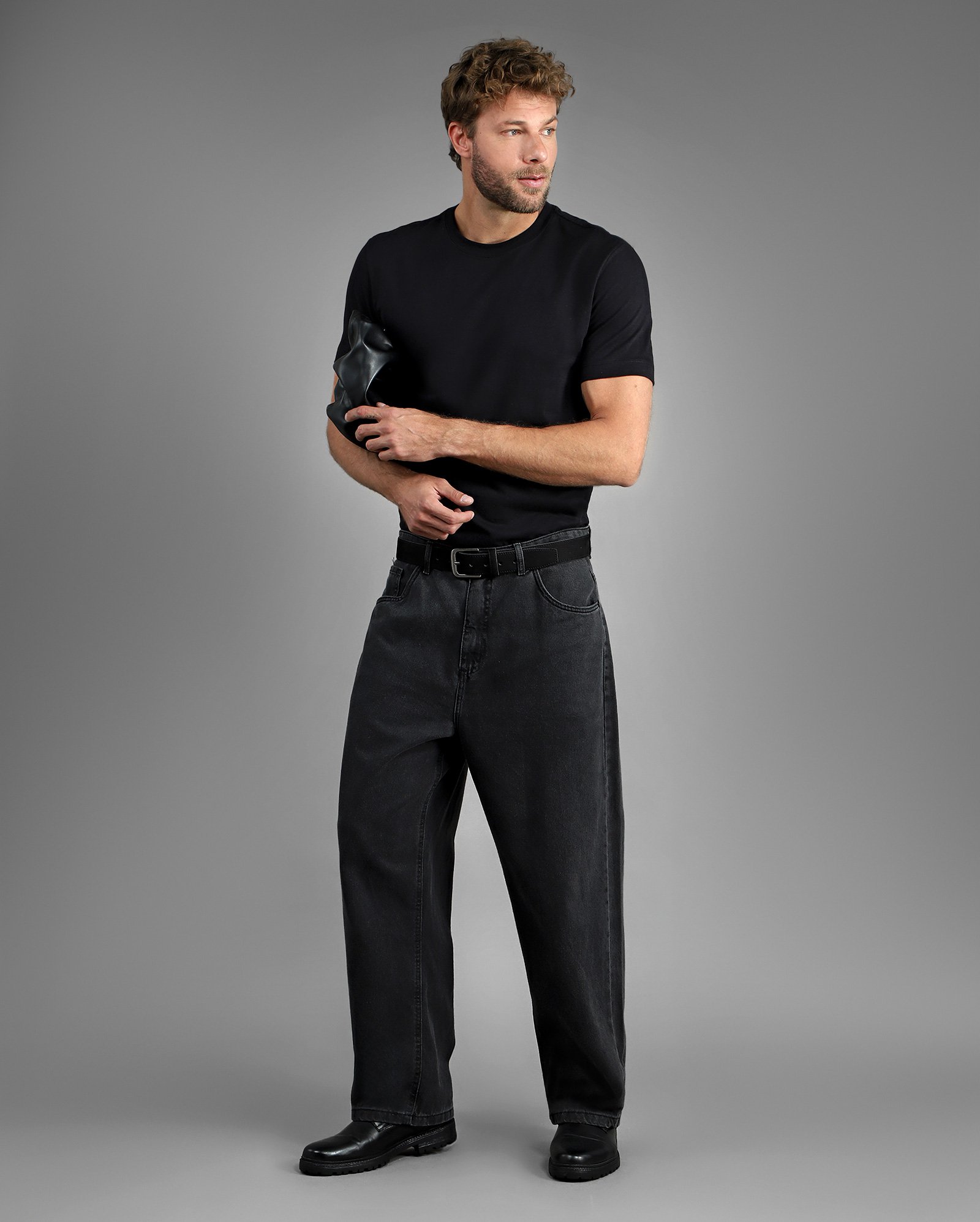 Camiseta masculina algodão Tech UltraCotton - Preto