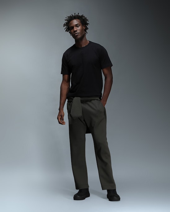 Camiseta masculina Tech UltraCotton em algodão - Preto