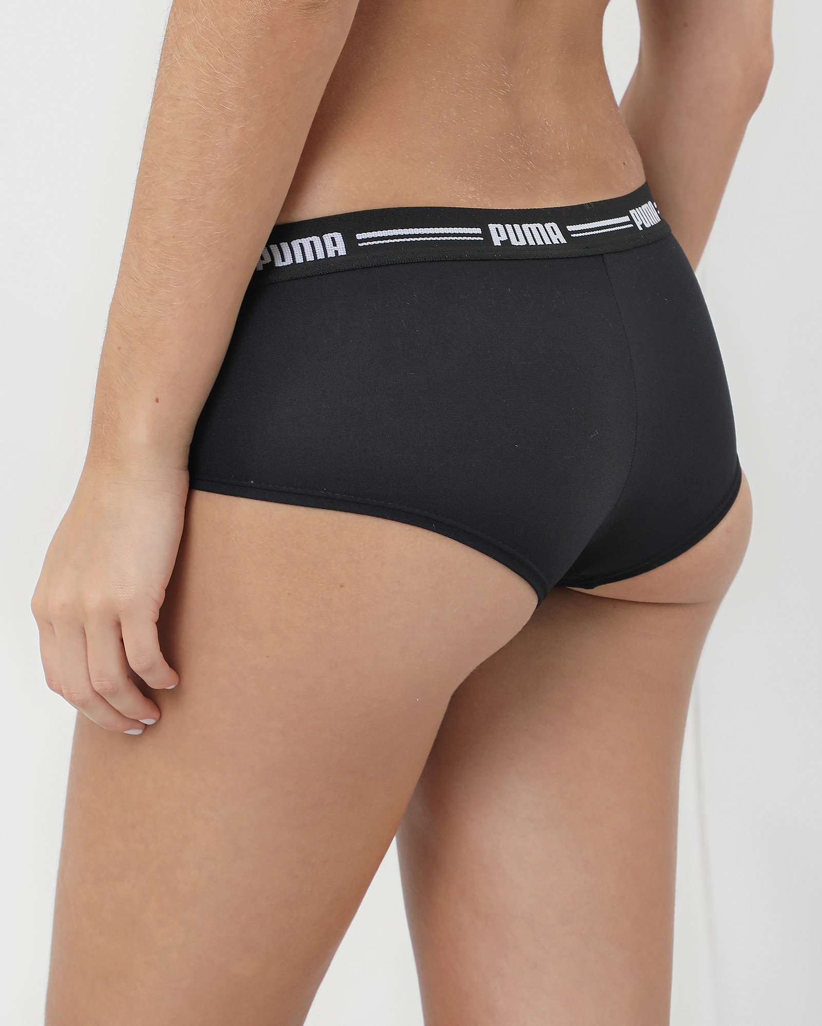 Calcinha mini boxer modal stretch 27020 preta | Puma
