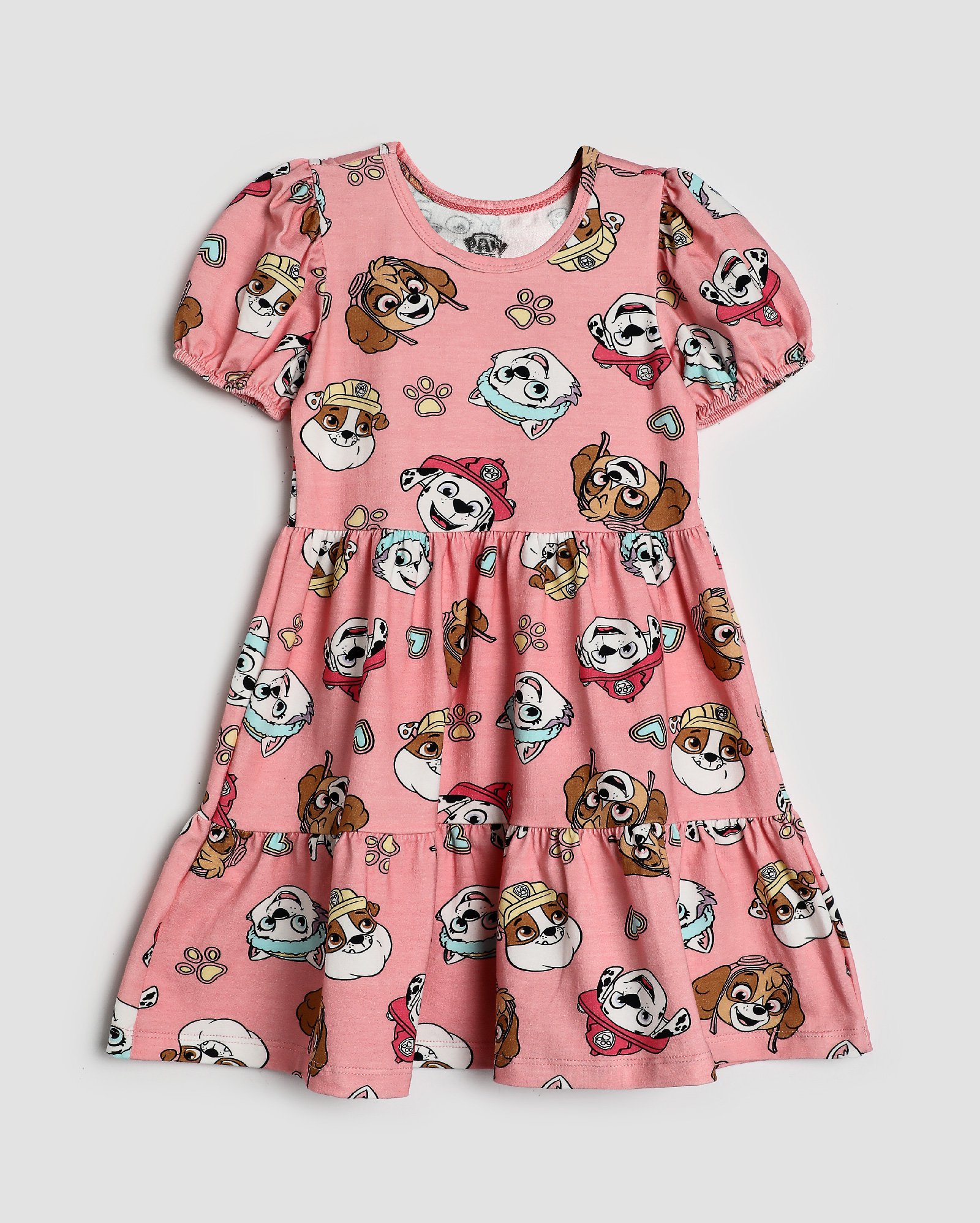 Vestido infantil Patrulha Canina 1-6A rosa | Paramount