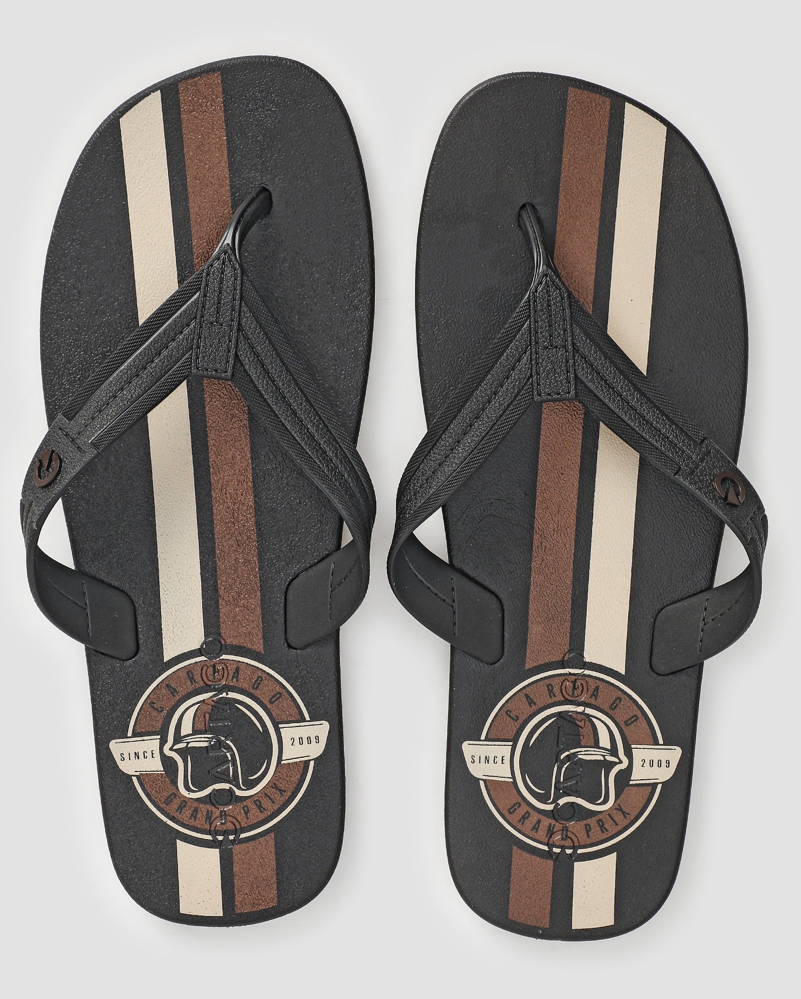Chinelo masculino Cartago Atlanta II 12432 - Preto | Grendene