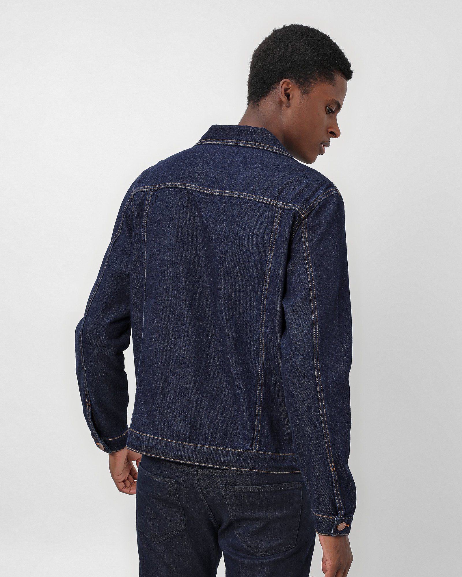Jaqueta jeans masculina trucker - Jeans Clássico Escuro | Pool Jeans