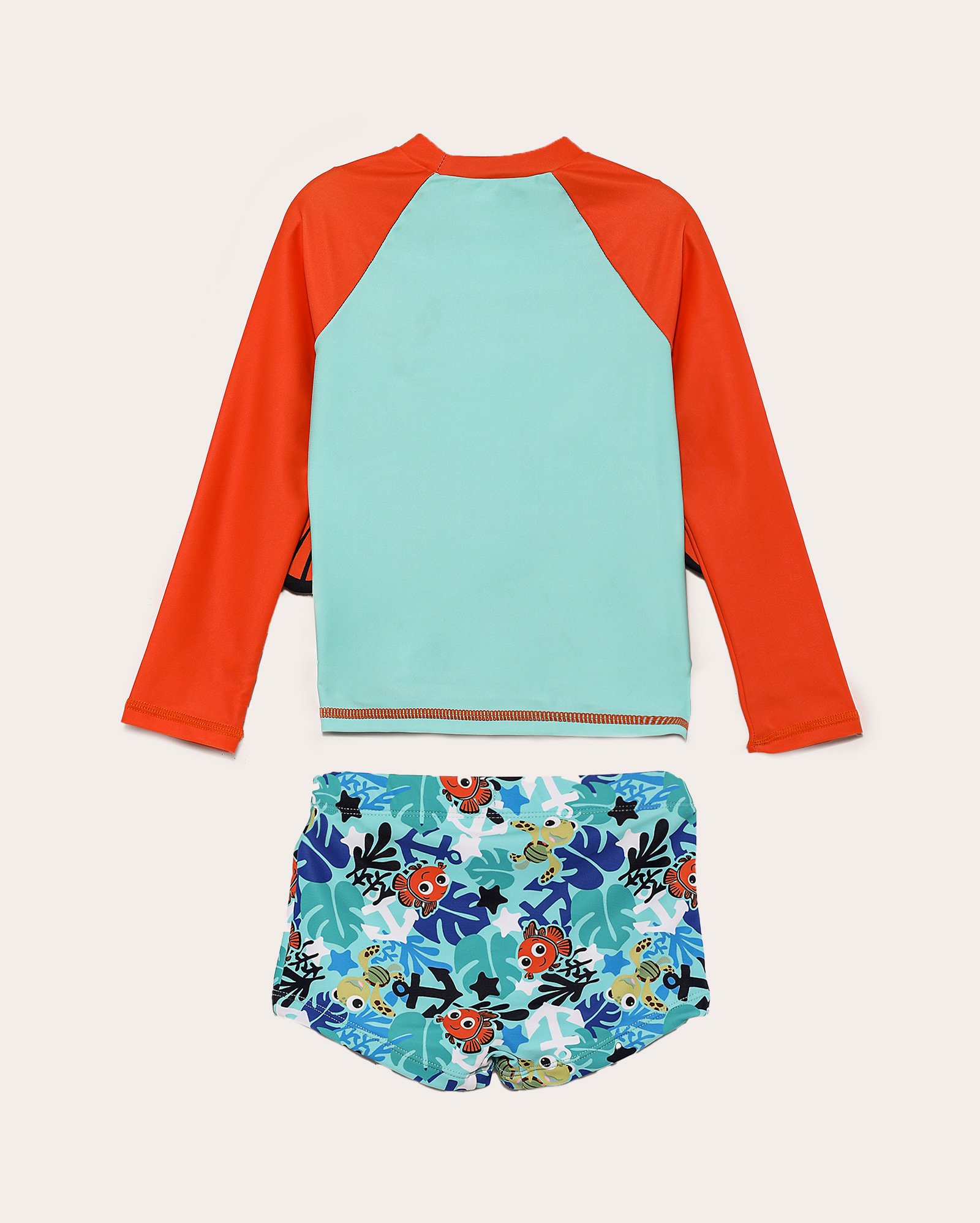 Conjunto de praia infantil 2 peças Nemo manga longa 1-4A multicor | Disney