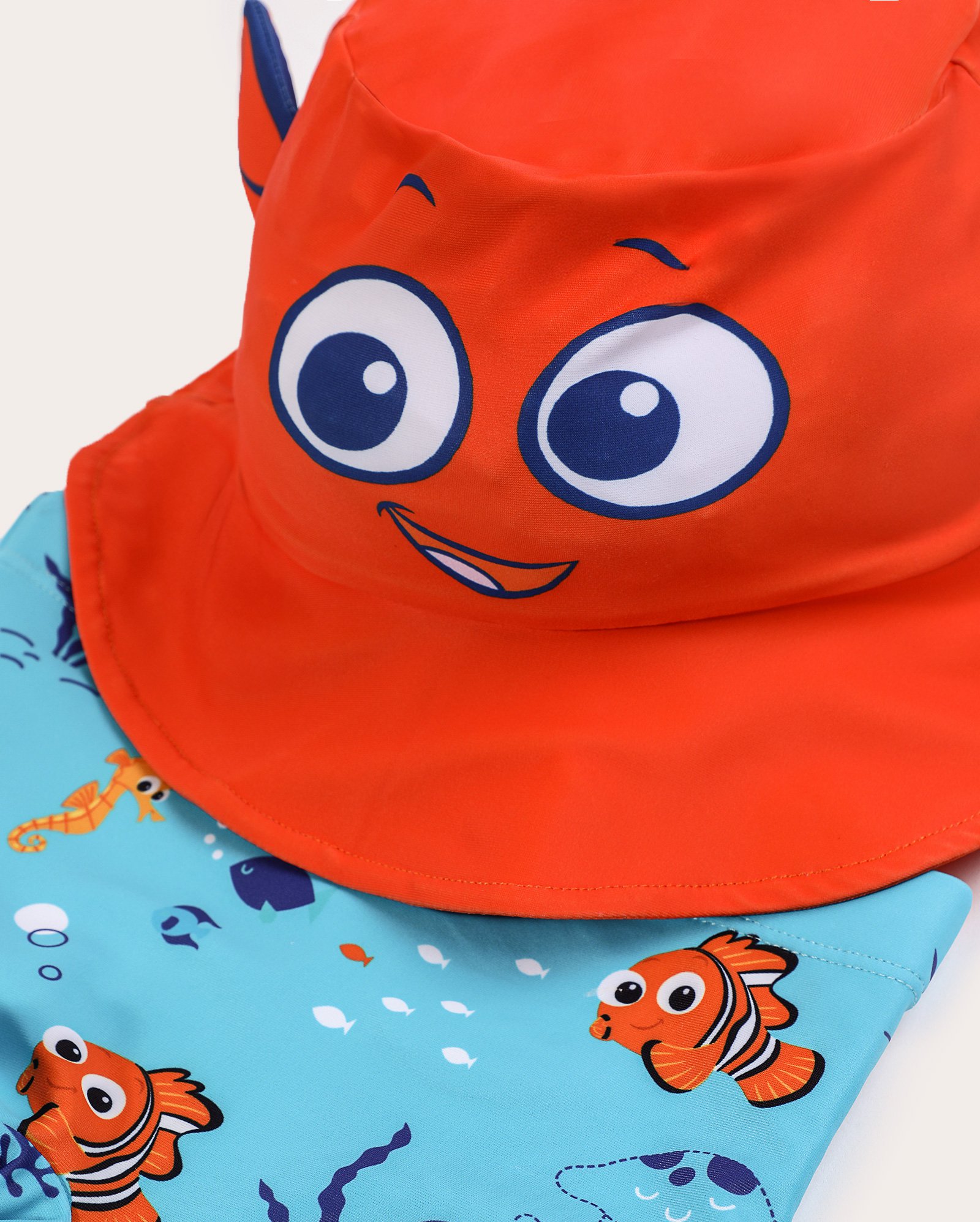 Sunga infantil com cordão + chapéu bucket Nemo 1-4A multicor | Disney