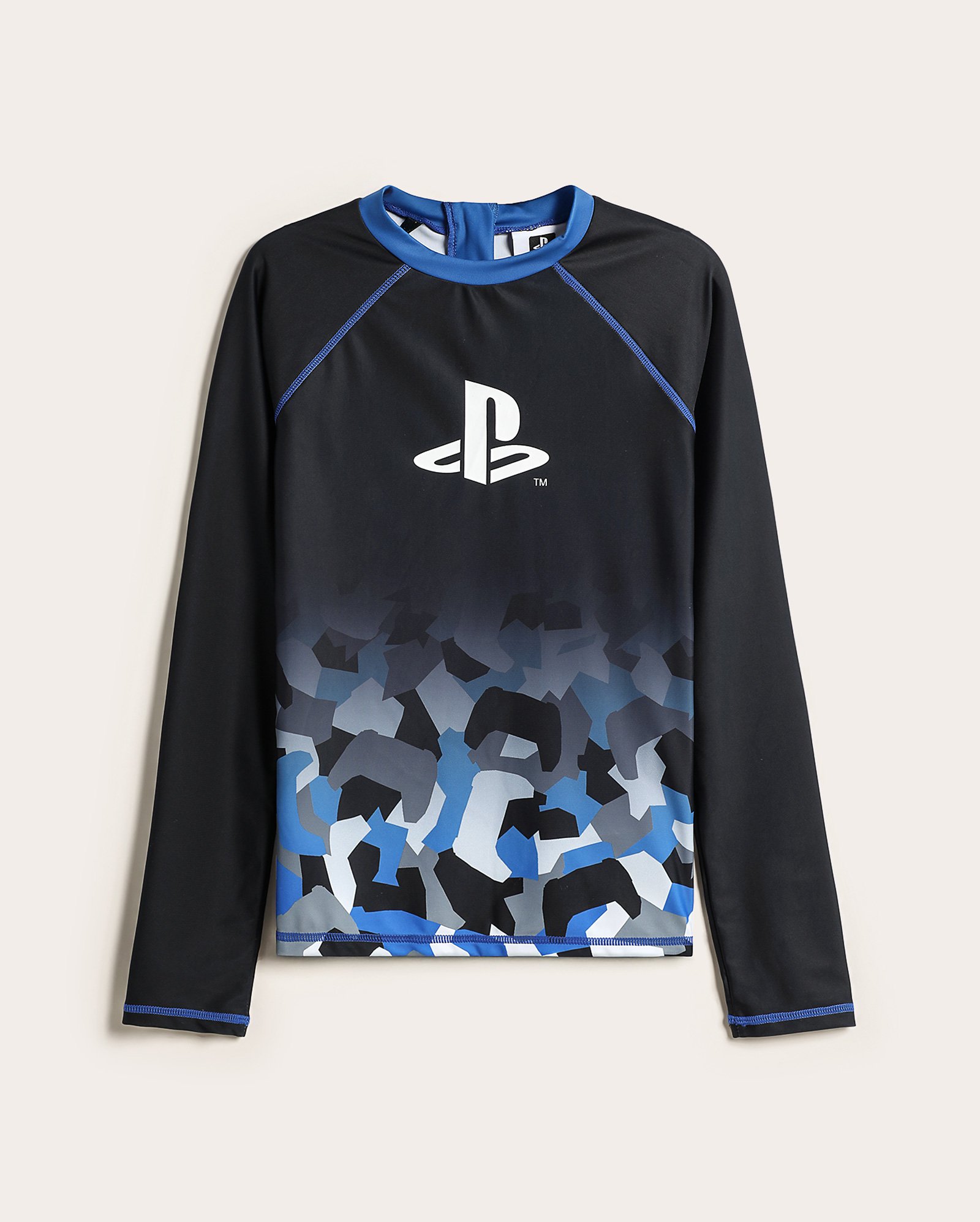 Camiseta de praia infantojuvenil playstation 8-16A preta | Sony