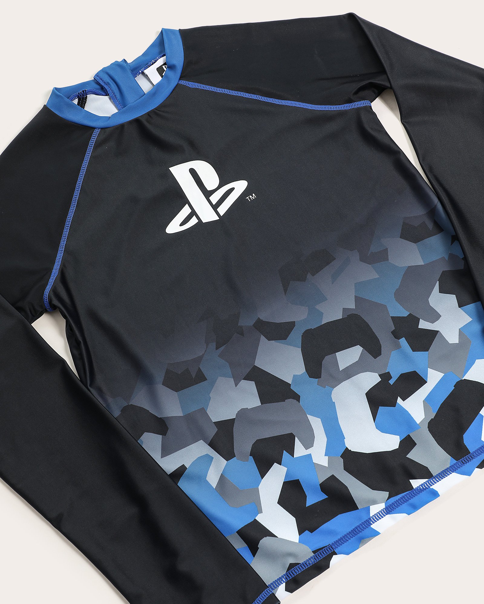 【希少】　Kappa ソニー　PlayStation ゲームシャツ Riachuelo | Camiseta de praia infantojuvenil playstation 8-16A
