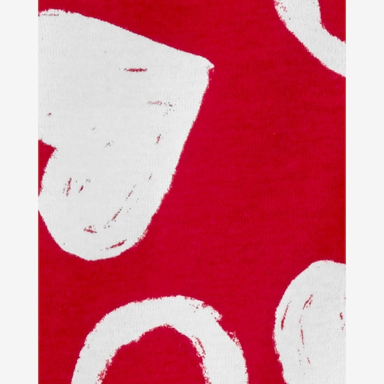 Macacão bebê Valentines Day corações vermelho | Carter's