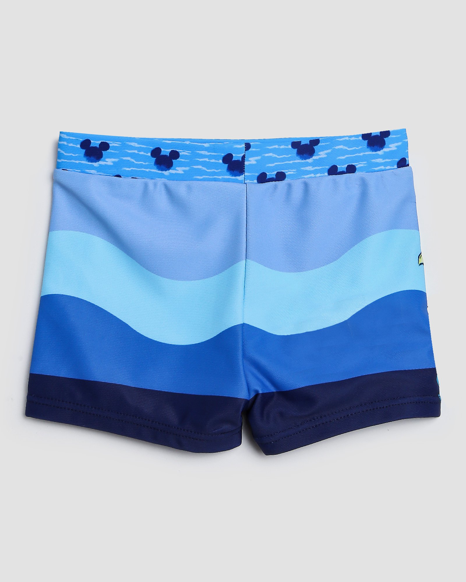 Sunga infantil boxer Mickey fundo do mar 1-4A azul | Disney
