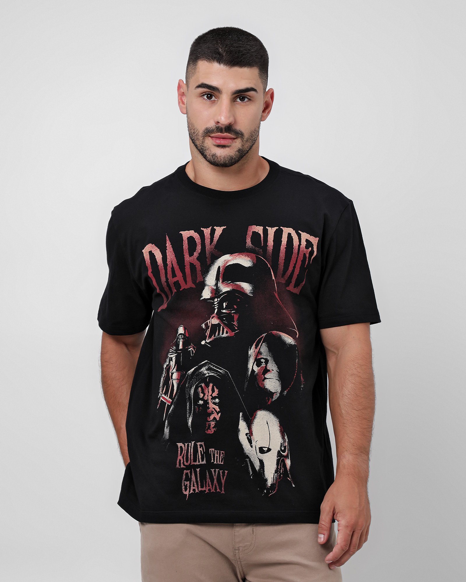 Camiseta masculina manga curta Star Wars dark side | FANLAB