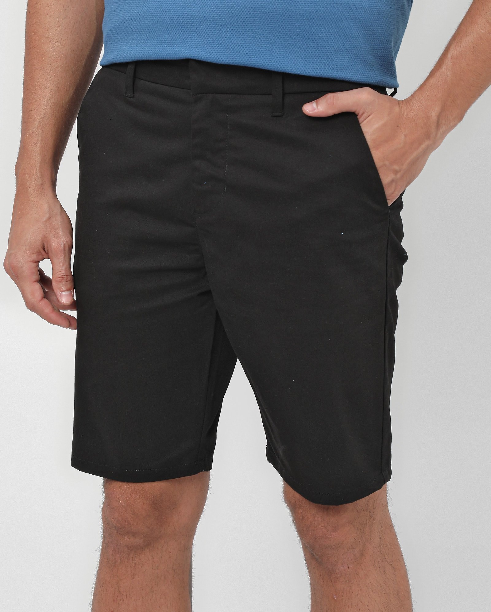 Bermuda jeans masculina chino preta | Pool Jeans — foto 3