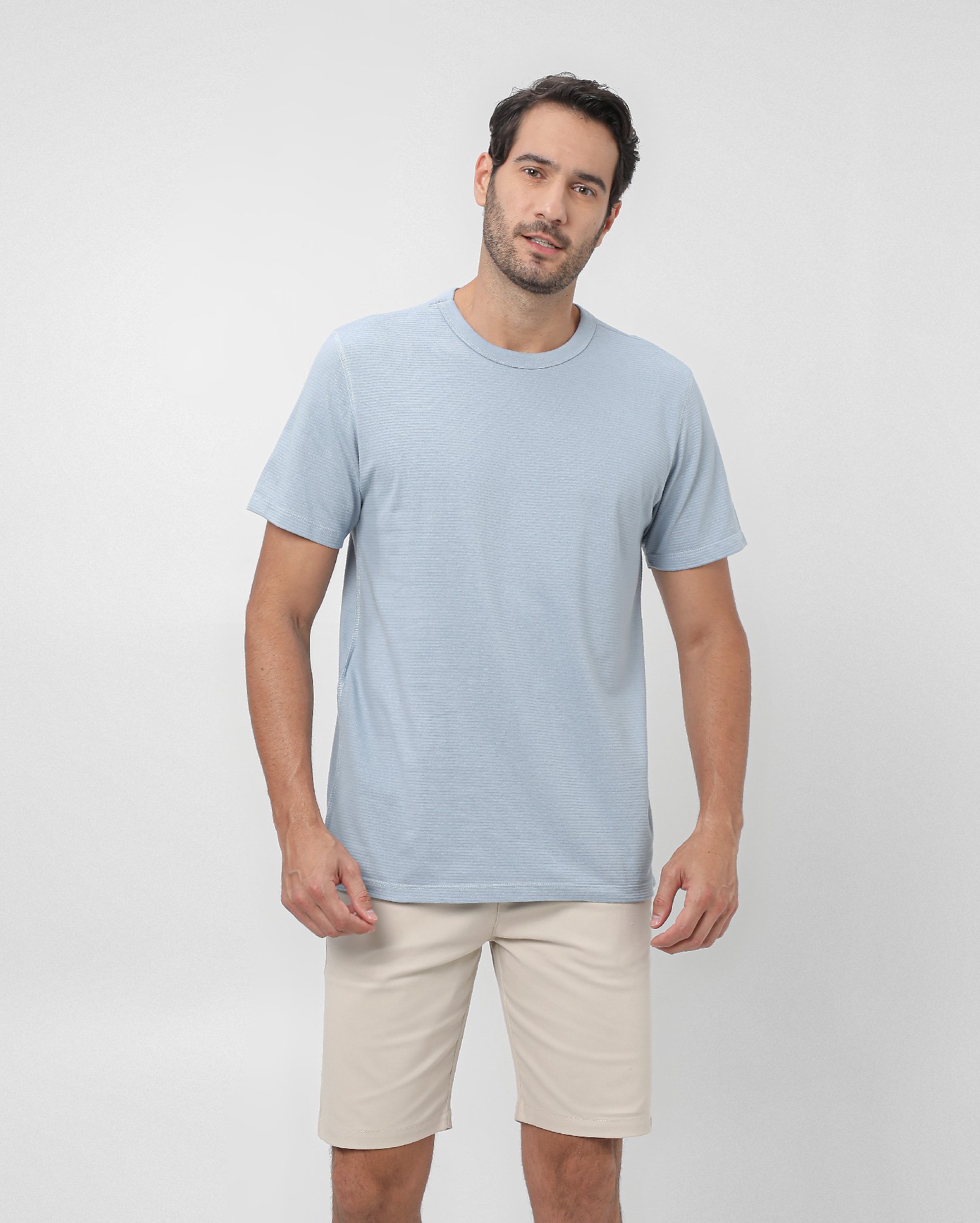 Bermuda jeans masculina chino - Bege Claro | Pool Jeans